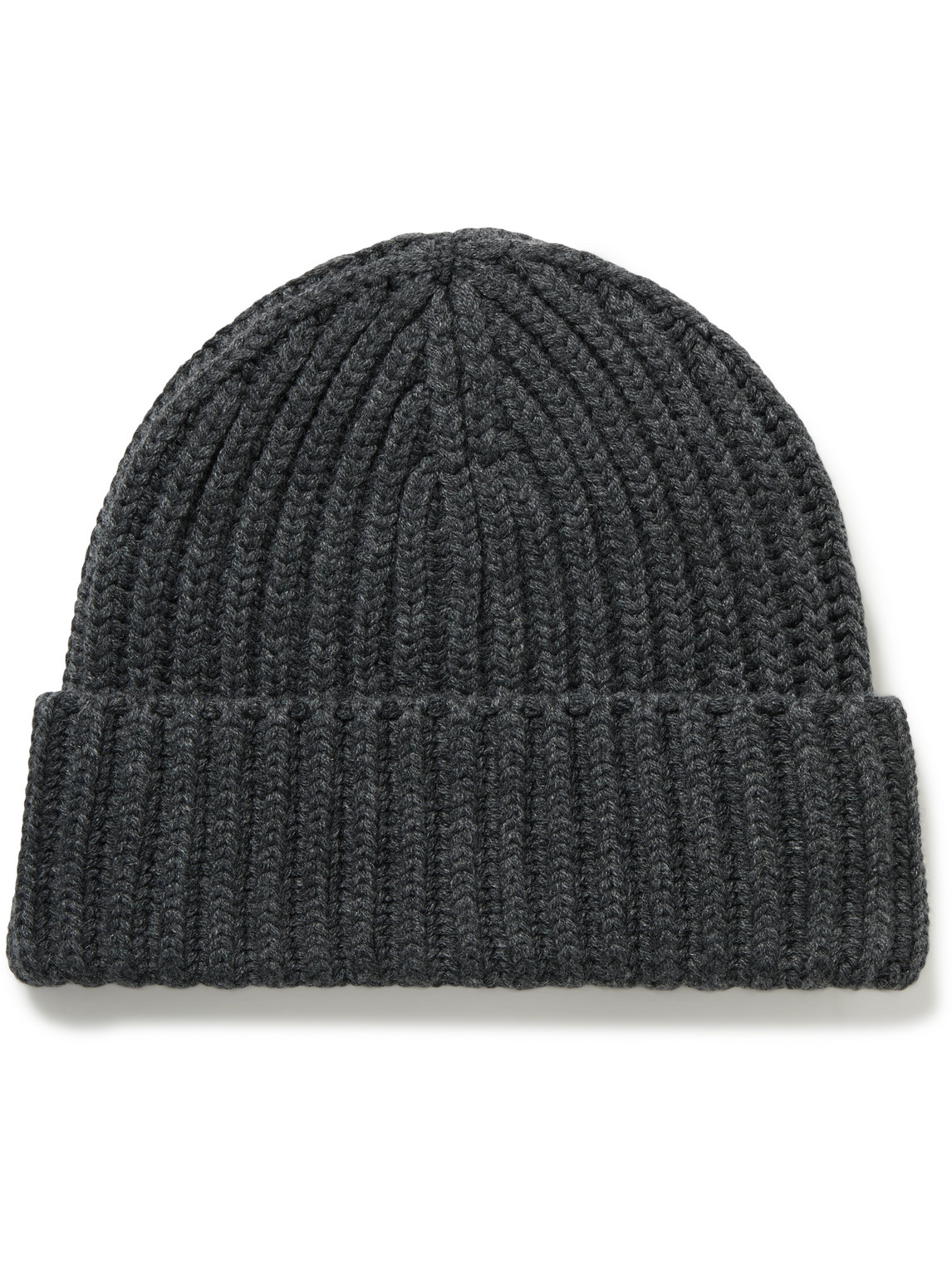 THE ROW DIBBO RIBBED CASHMERE BEANIE