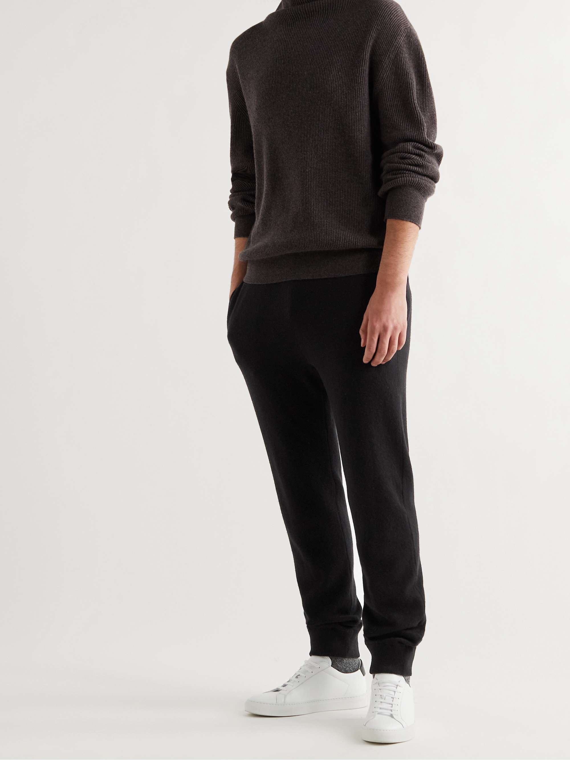 THE ROW Olivier Tapered Cashmere Sweatpants
