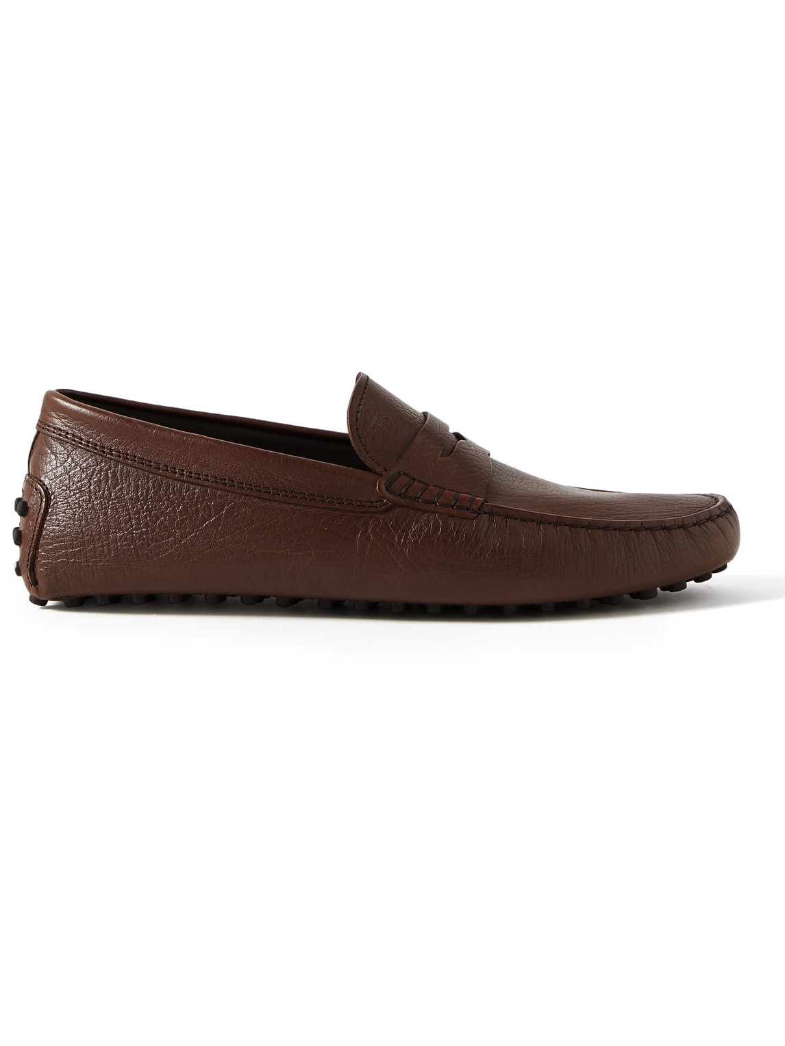 TOD'S GOMMINO FULL-GRAIN LEATHER DRIVING SHOES