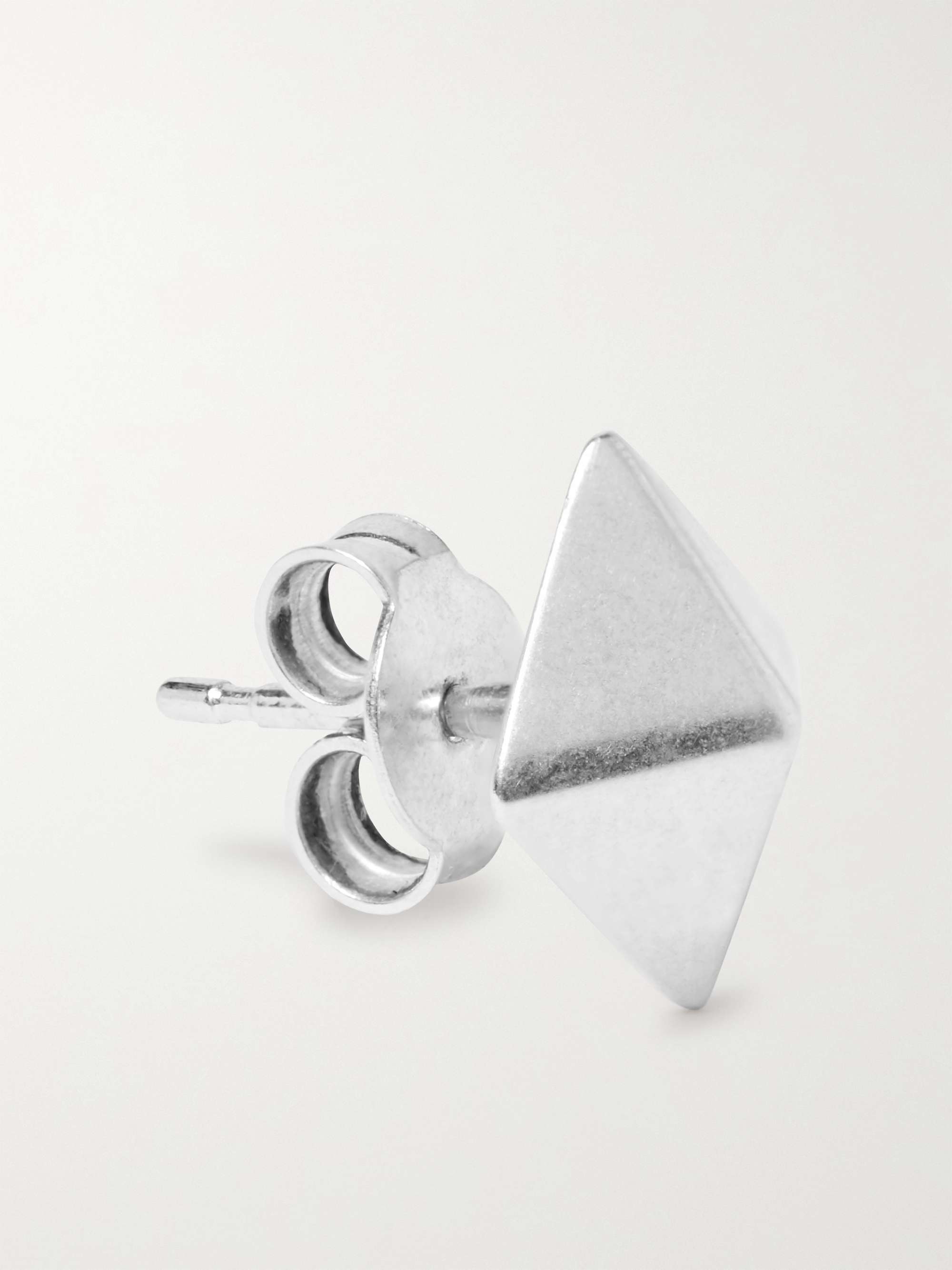 Silver Knight Sterling Silver Single Earring | CELINE HOMME | MR 