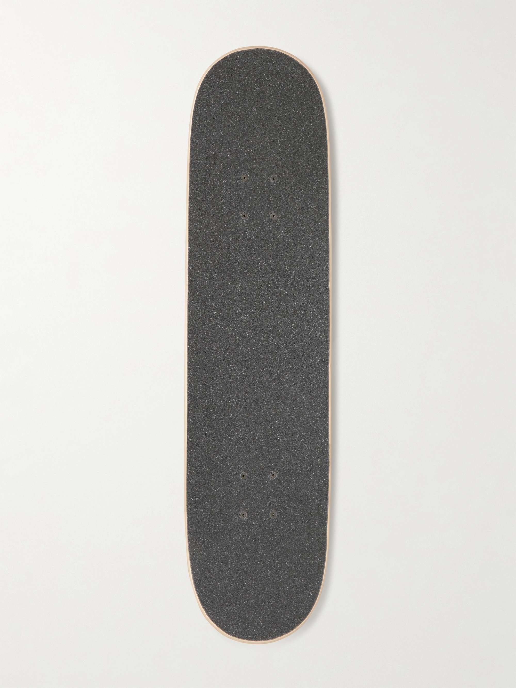CELINE HOMME Logo-Print Wooden Skateboard