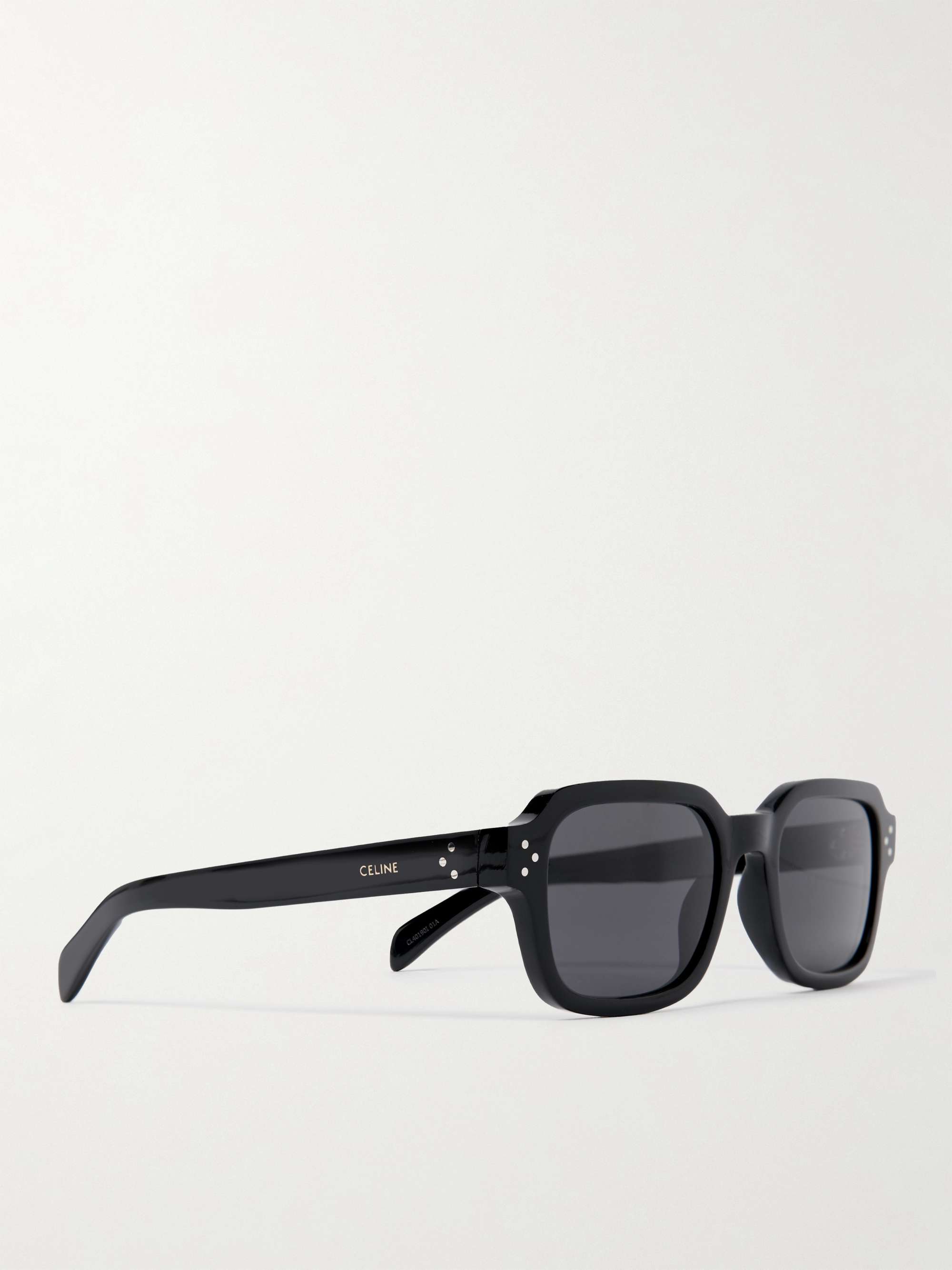 CELINE HOMME Square-Frame Acetate Sunglasses