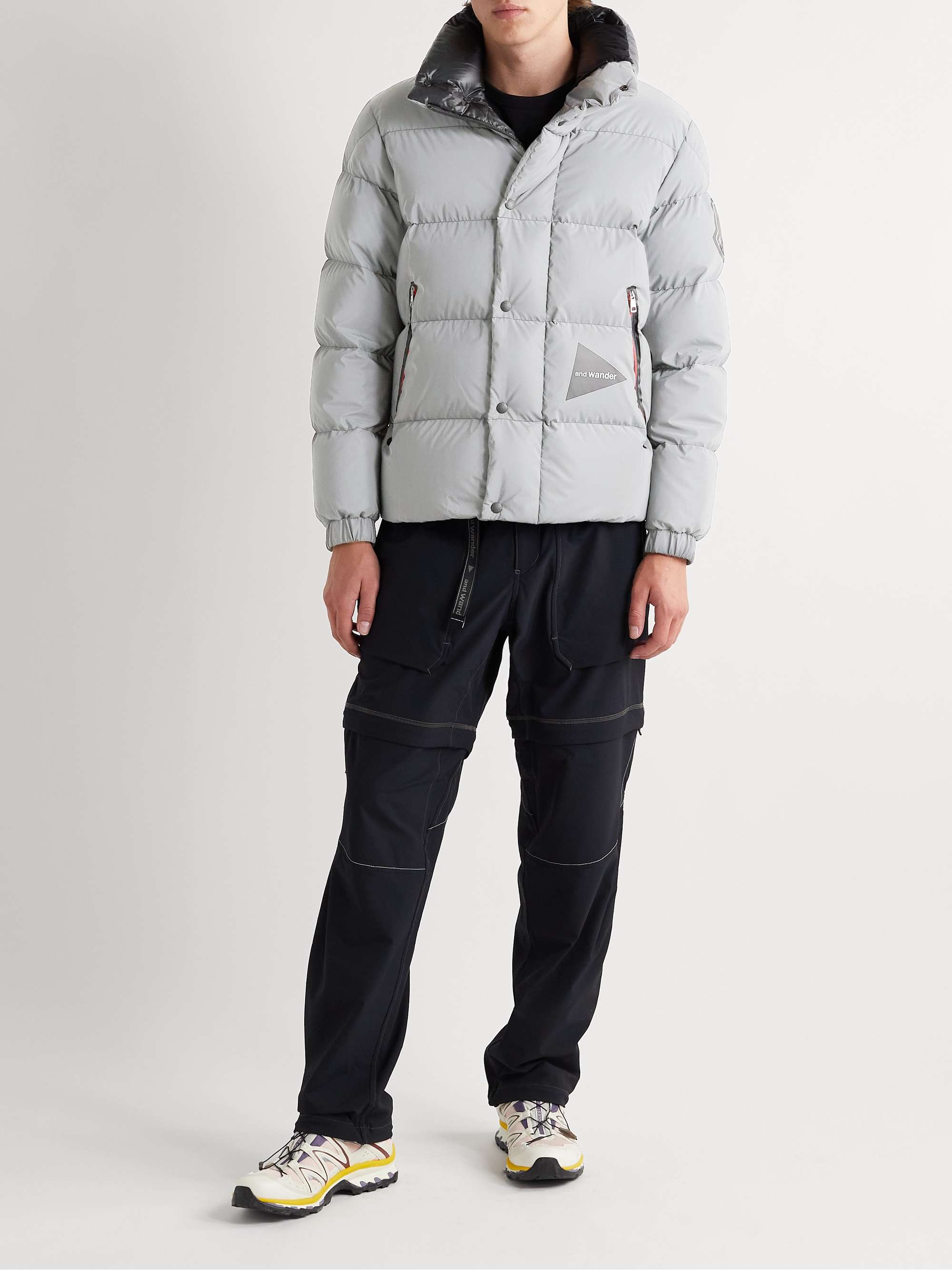 MONCLER GENIUS 2 Moncler 1952 Bunkyo Quilted Reflective Shell Down Jacket