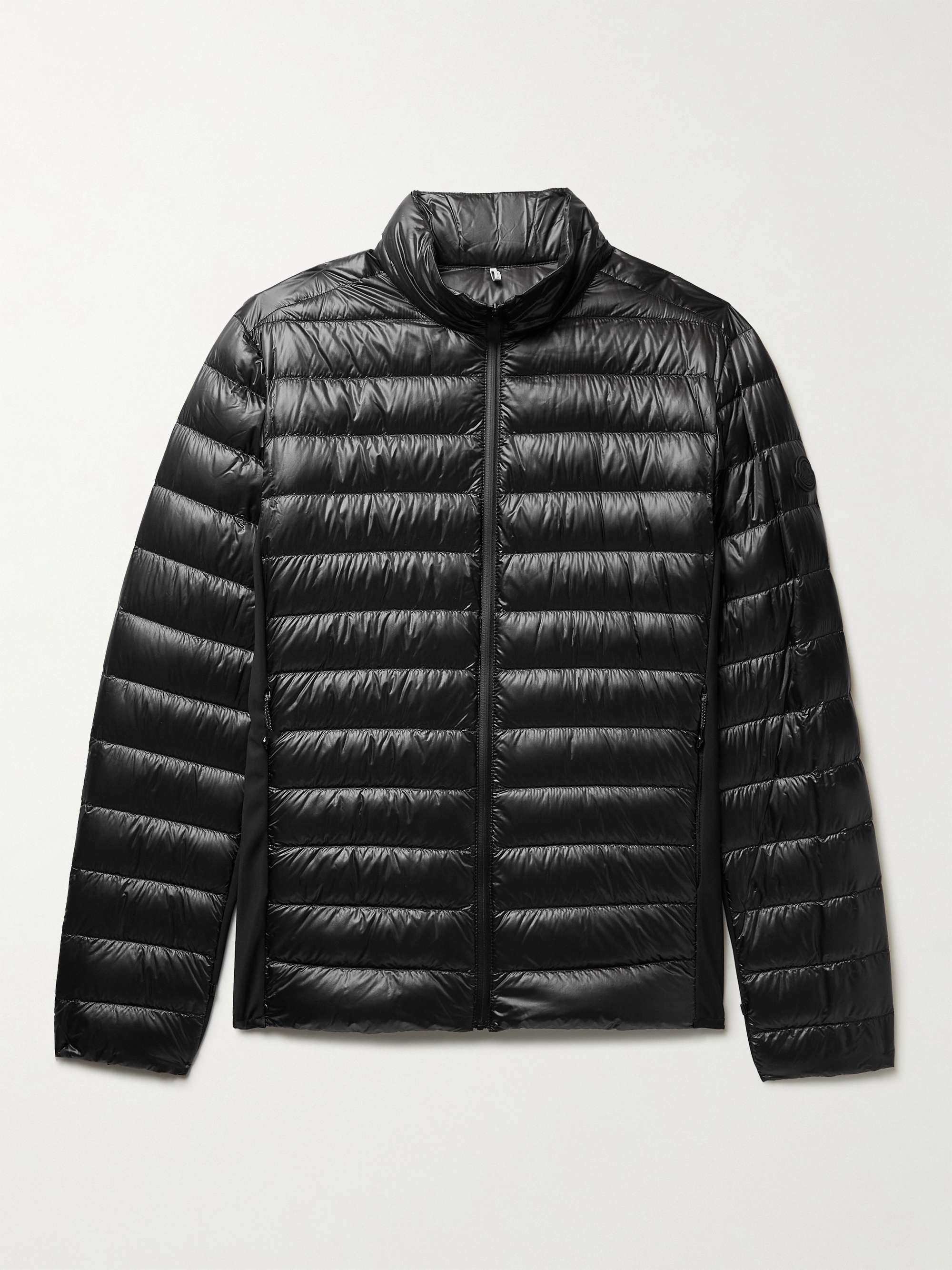 MONCLER Vosges Slim-Fit Quilted Ripstop and Stretch-Jersey Down Jacket