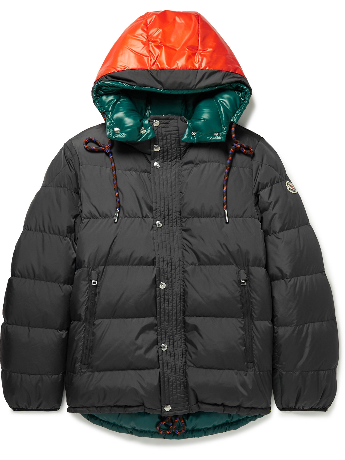 Etievant Slim-Fit Reversible Quilted Shell Hooded Down Jacket