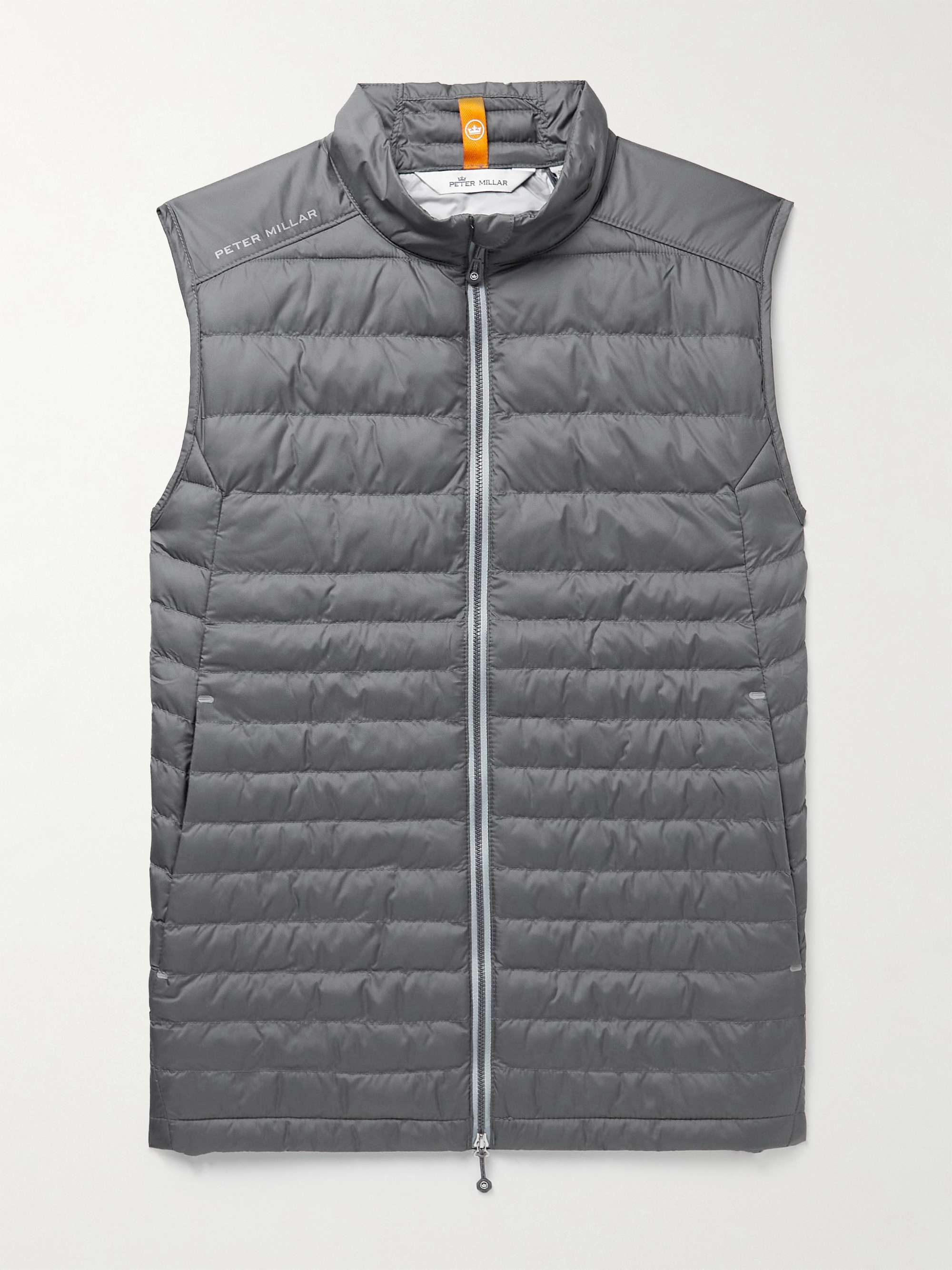 PETER MILLAR All Course Camouflage-Print Quilted Padded Shell Gilet