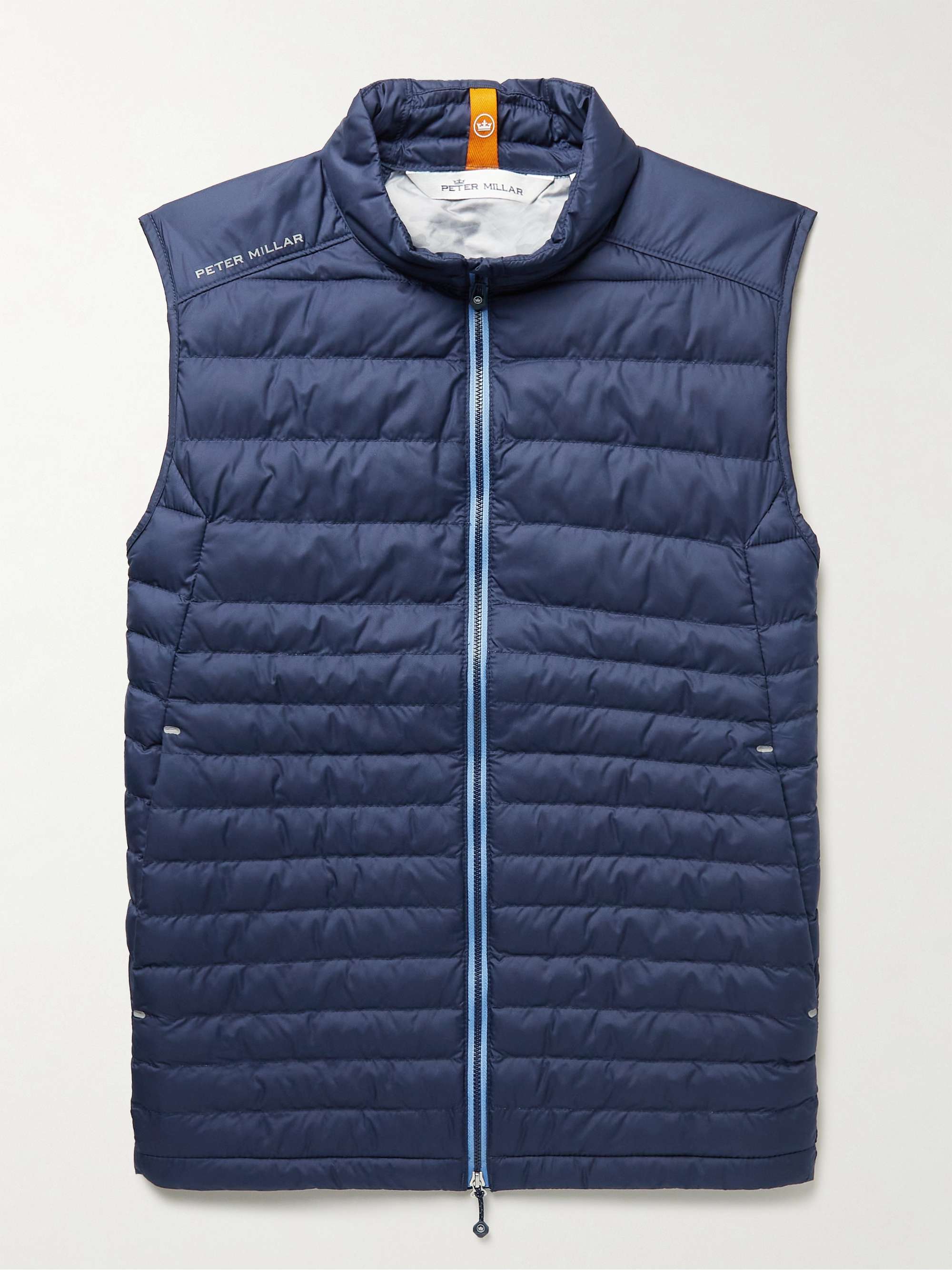 PETER MILLAR All Course Camouflage-Print Quilted Padded Shell Gilet