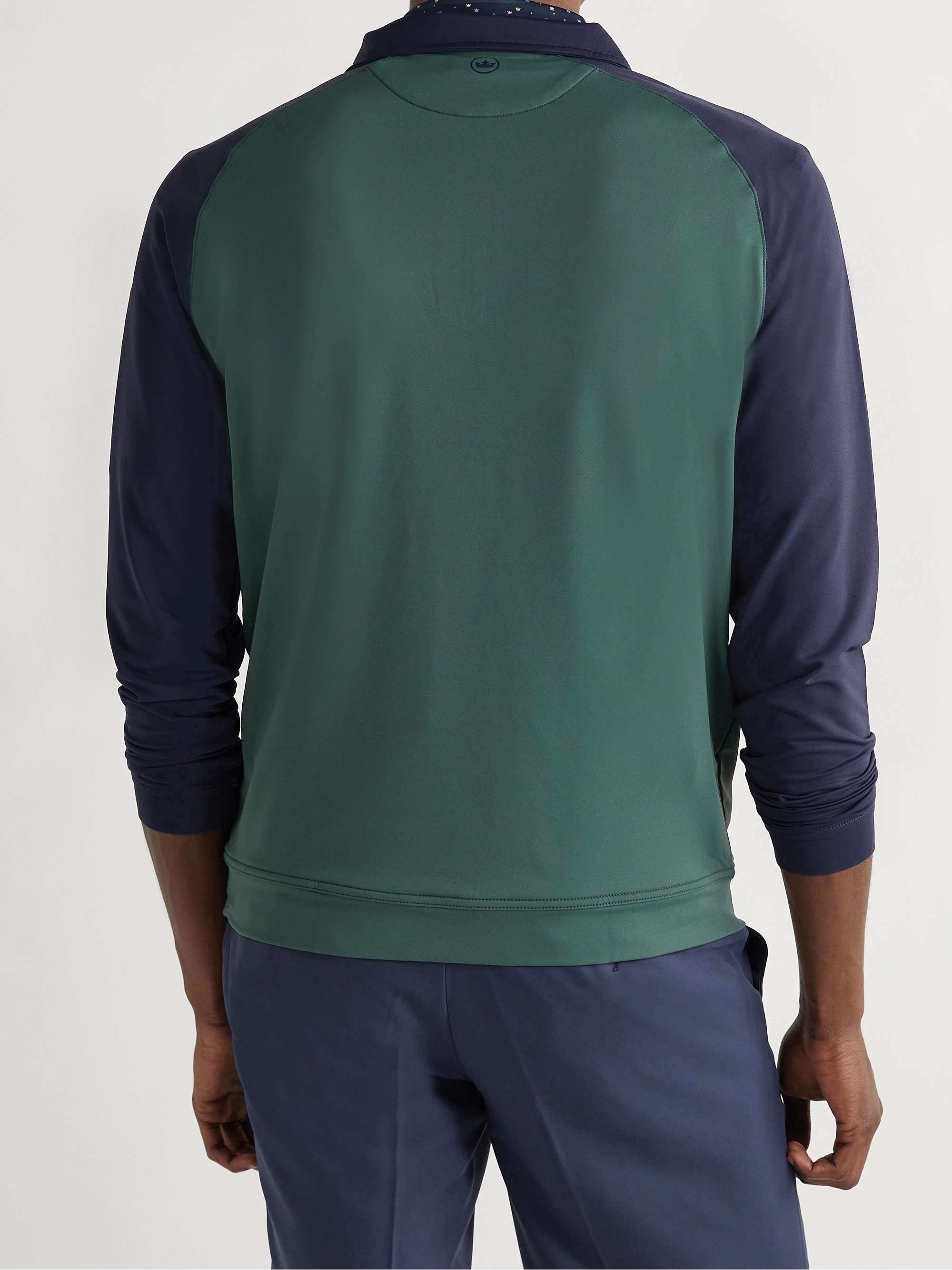 PETER MILLAR Perth Stretch-Jersey Half-Zip Sweatshirt