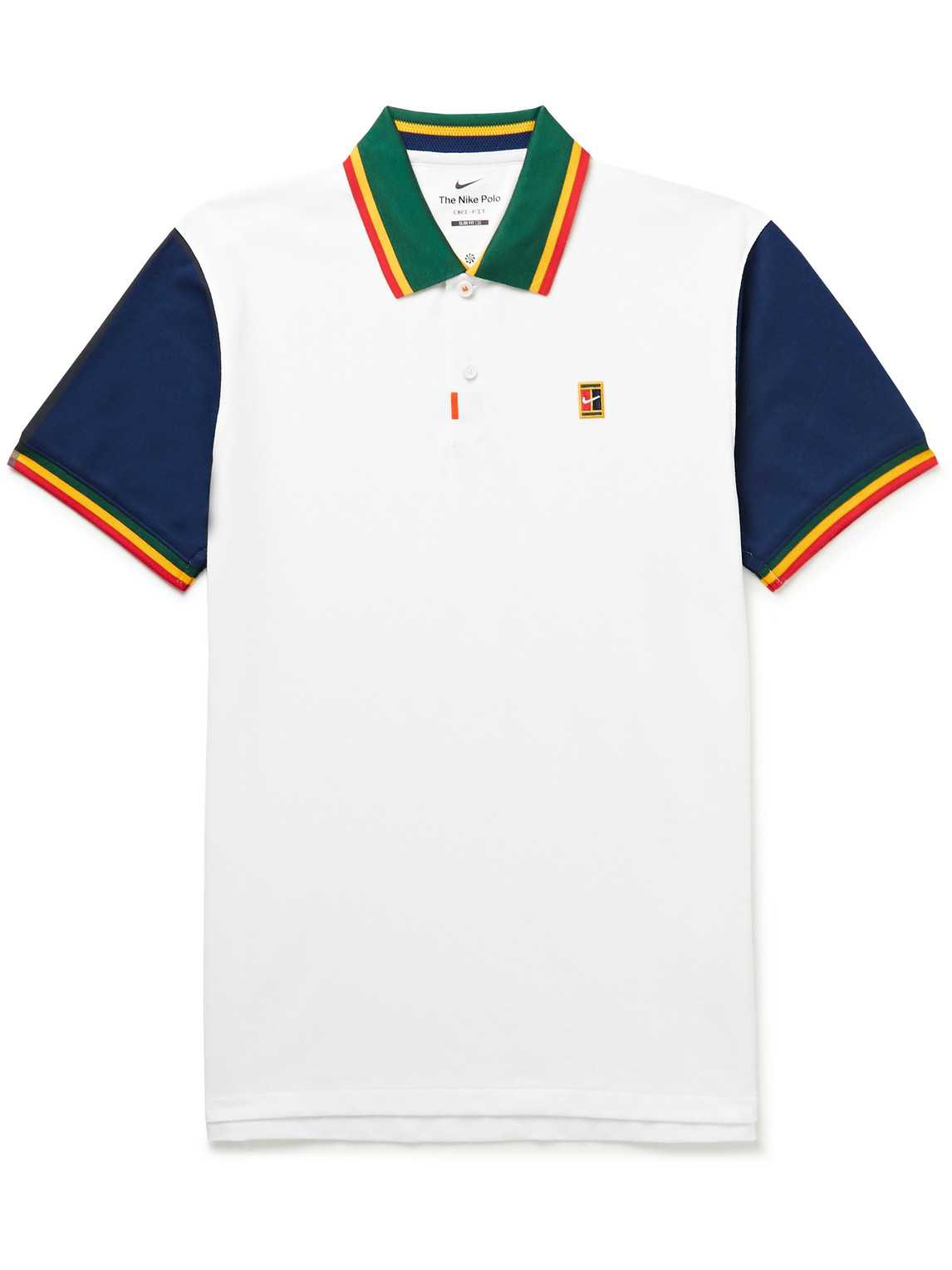 Tennis - Colour-Block Dri-FIT Piqué Tennis Polo Shirt - Men - - S for Men