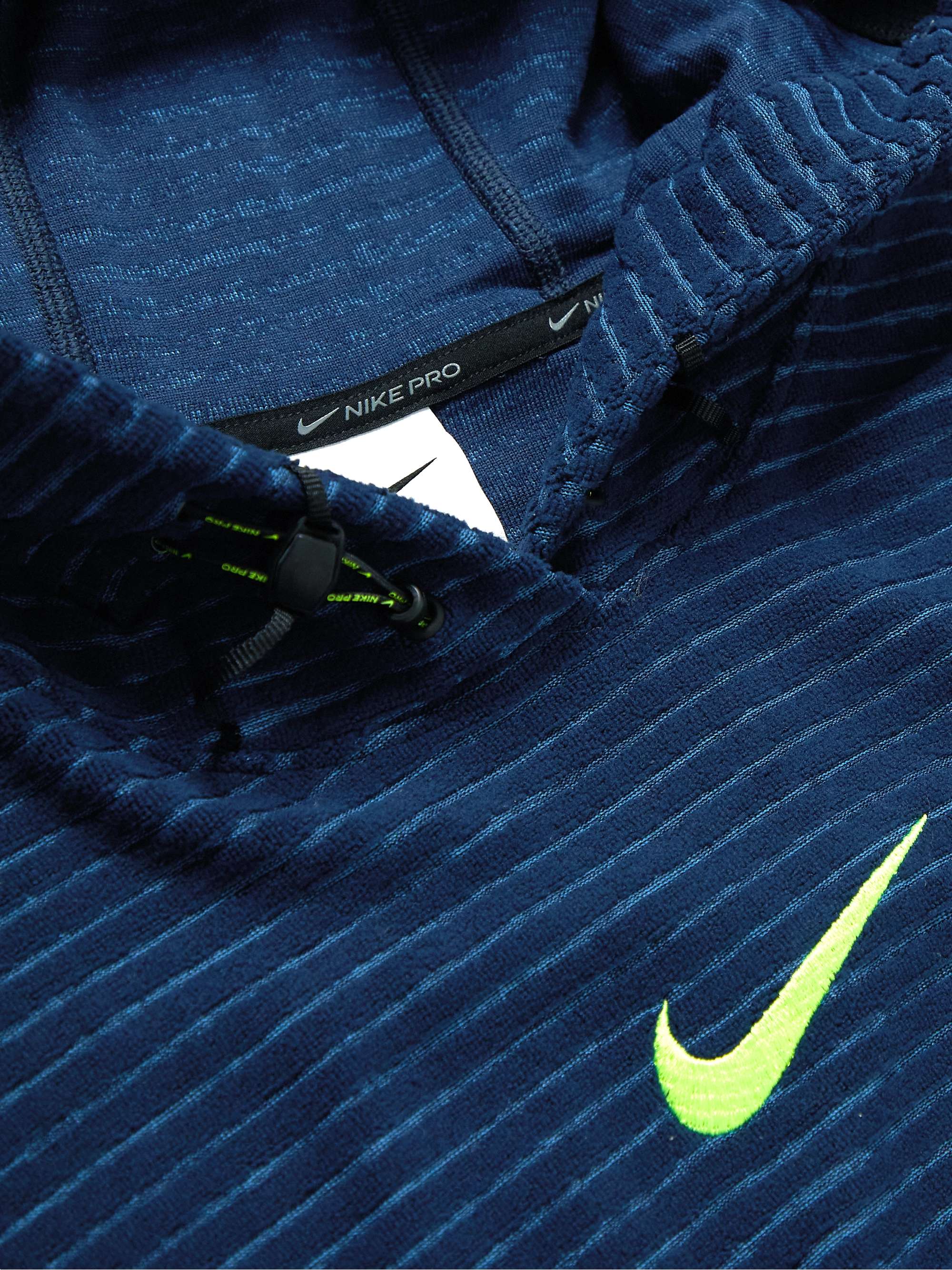 NIKE TRAINING Pro ADV Striped Therma-FIT Hoodie