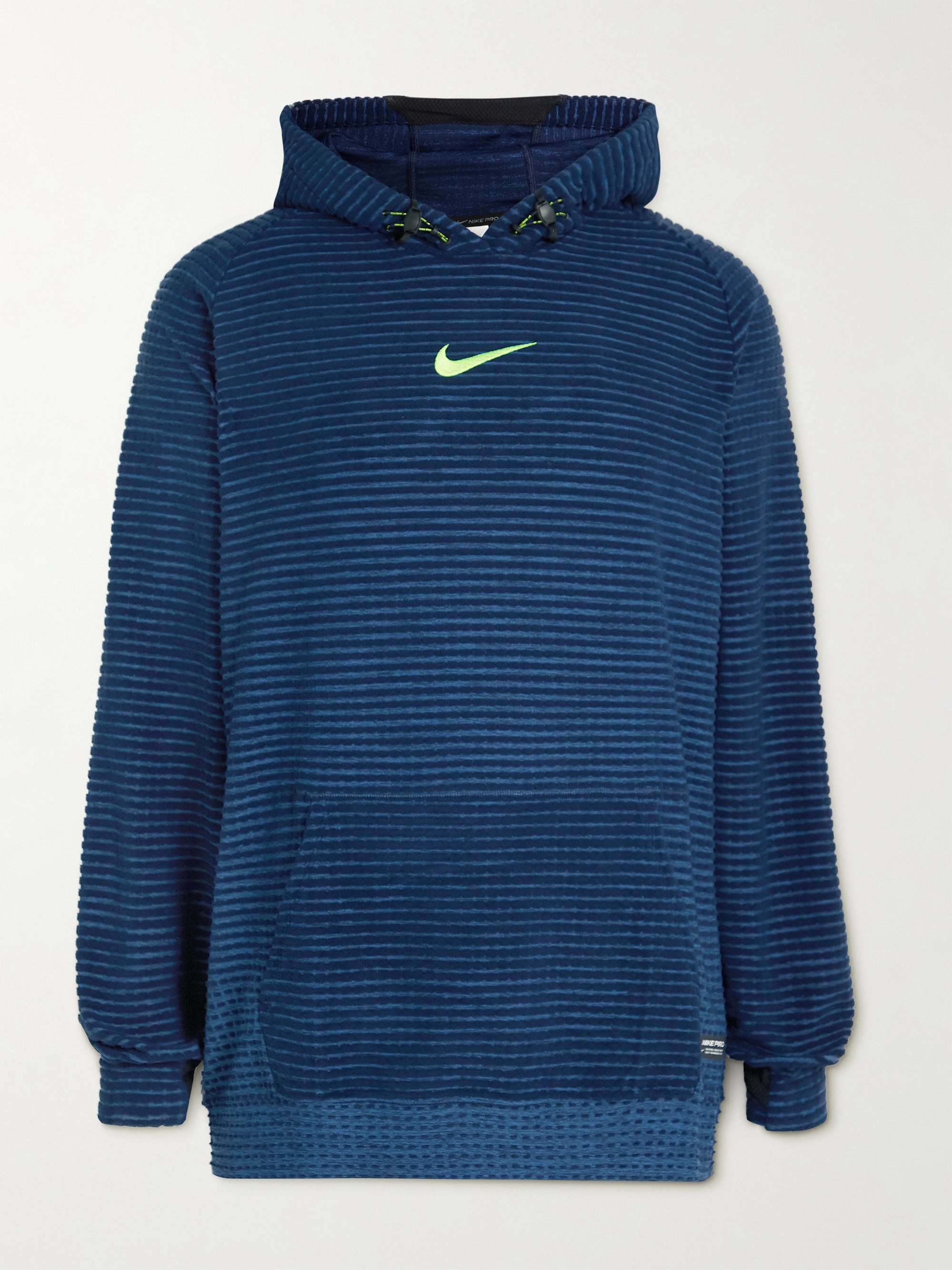 NIKE TRAINING Pro ADV Striped Therma-FIT Hoodie