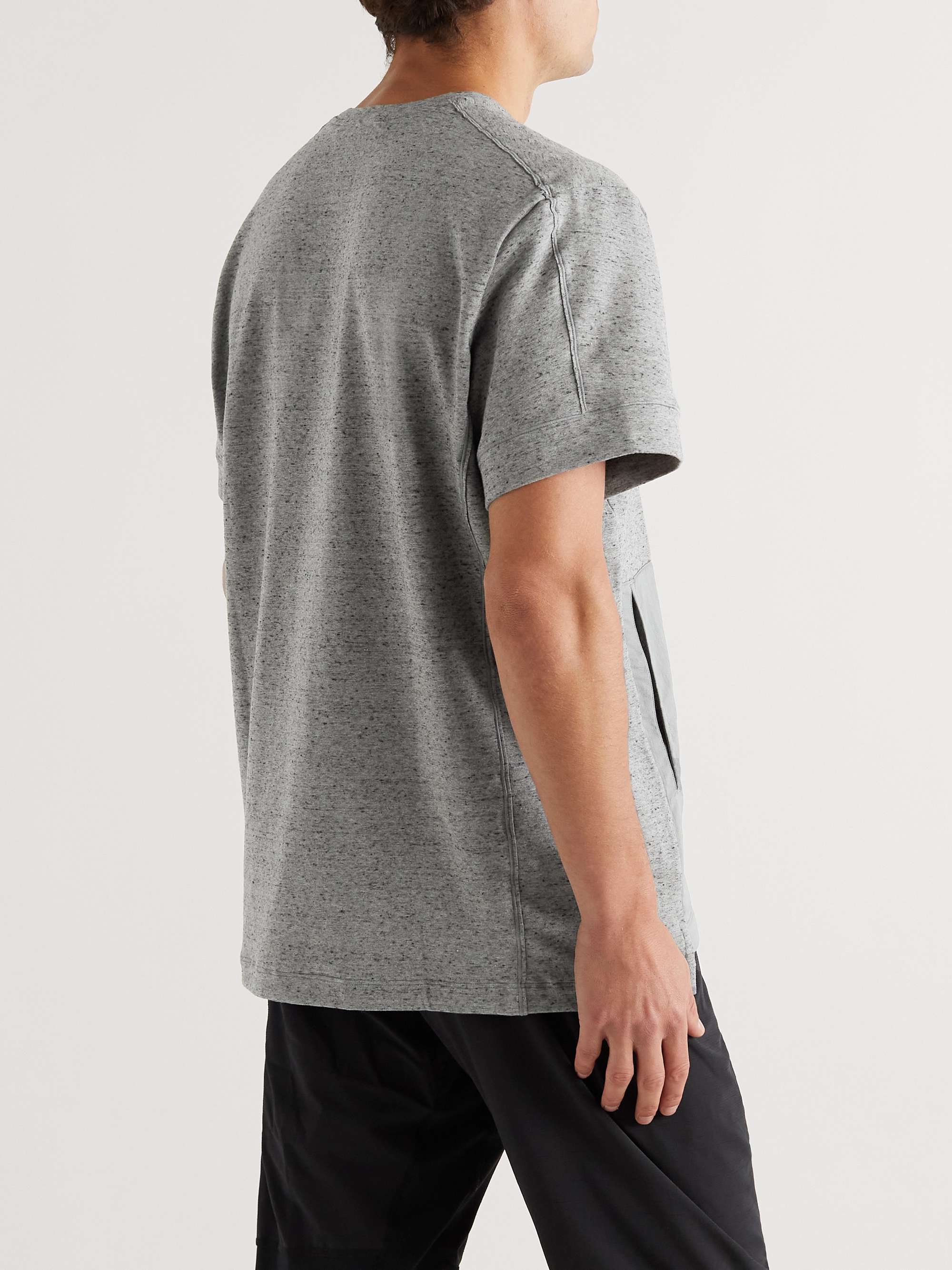 NIKE TRAINING Panelled Recycled Dri-FIT Yoga T-Shirt