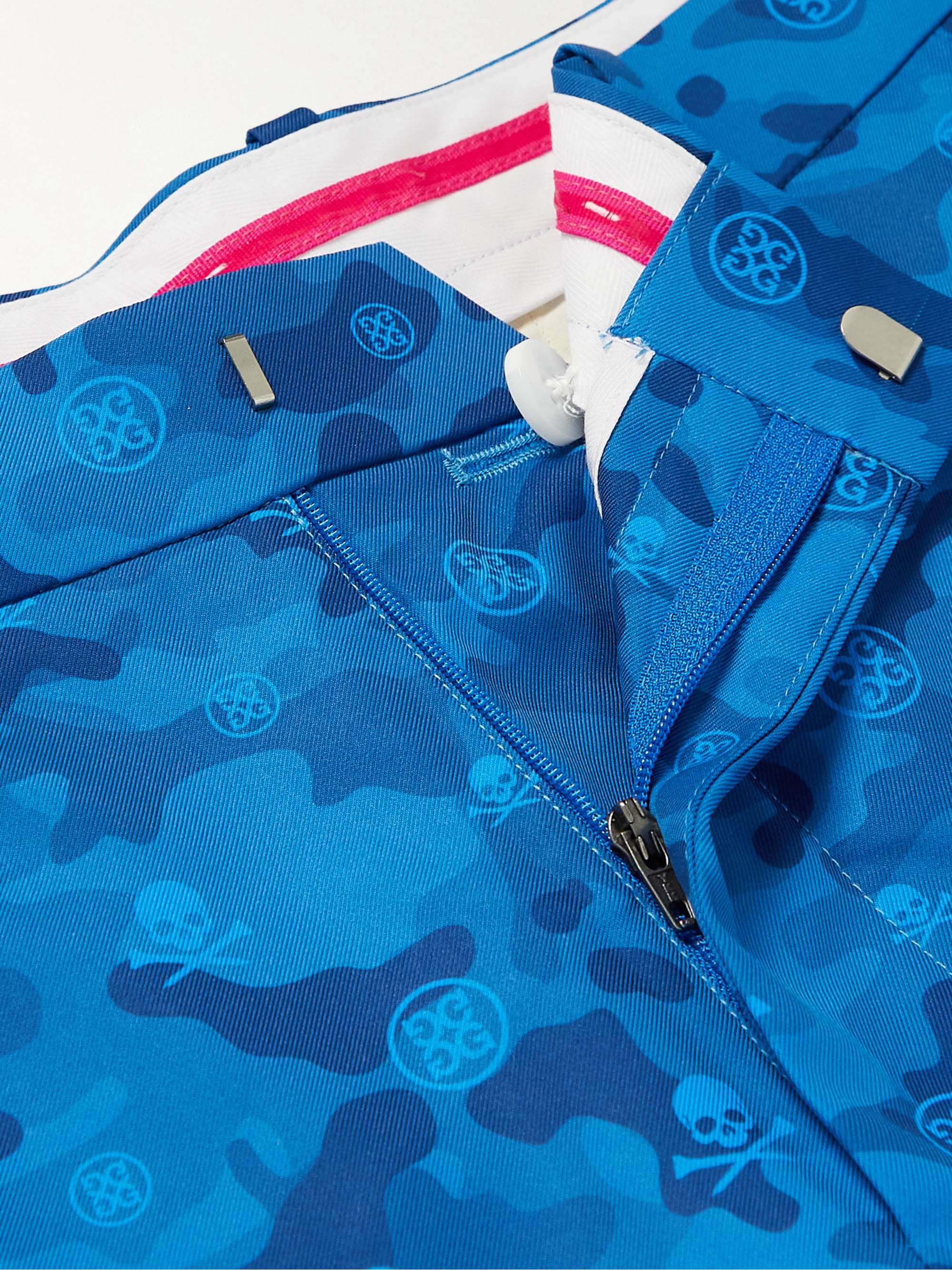 G/FORE Icon Camouflage-Print Tech-Twill Golf Shorts