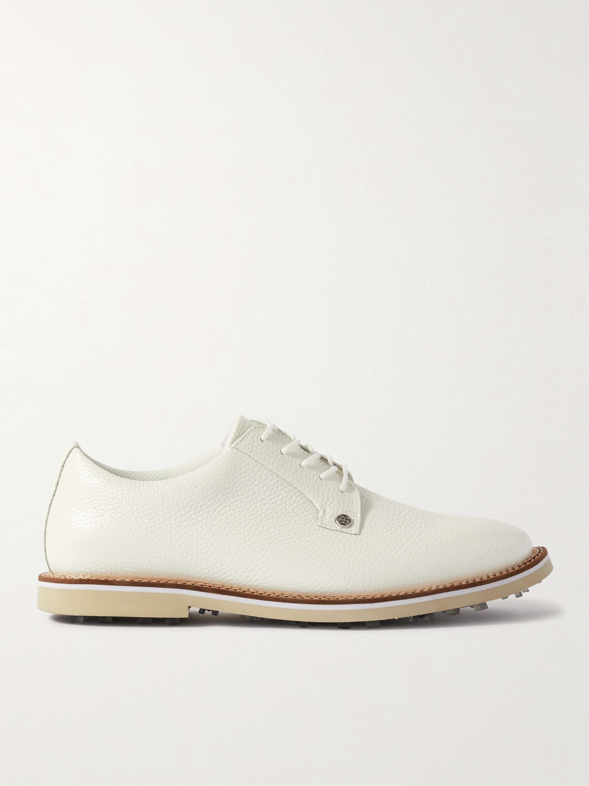G/FORE Gallivanter Pebble-Grain Leather Golf Shoes