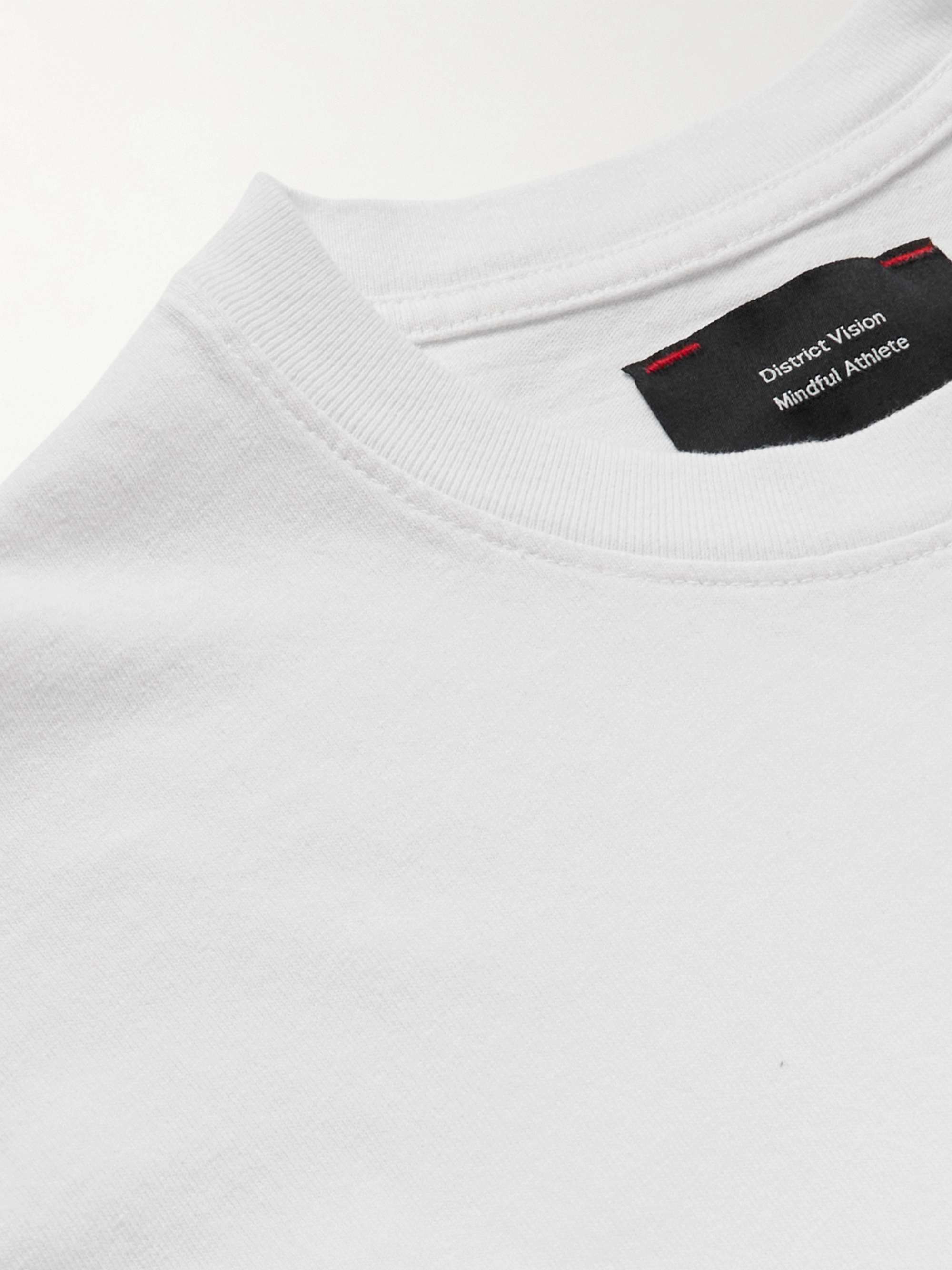 DISTRICT VISION Karuna Logo-Print Recycled Cotton-Jersey T-Shirt