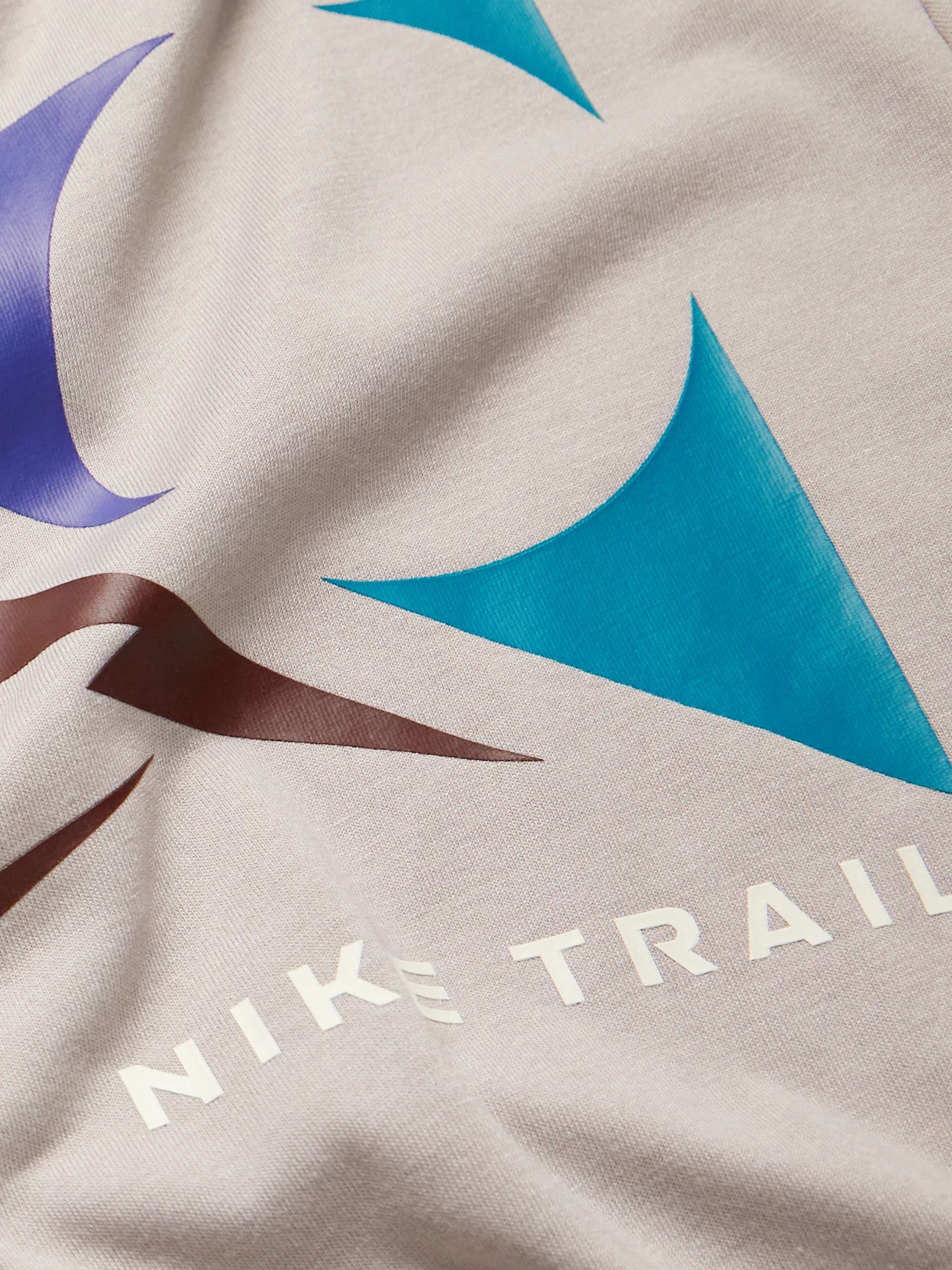 NIKE RUNNING Trail Printed Dri-FIT T-Shirt