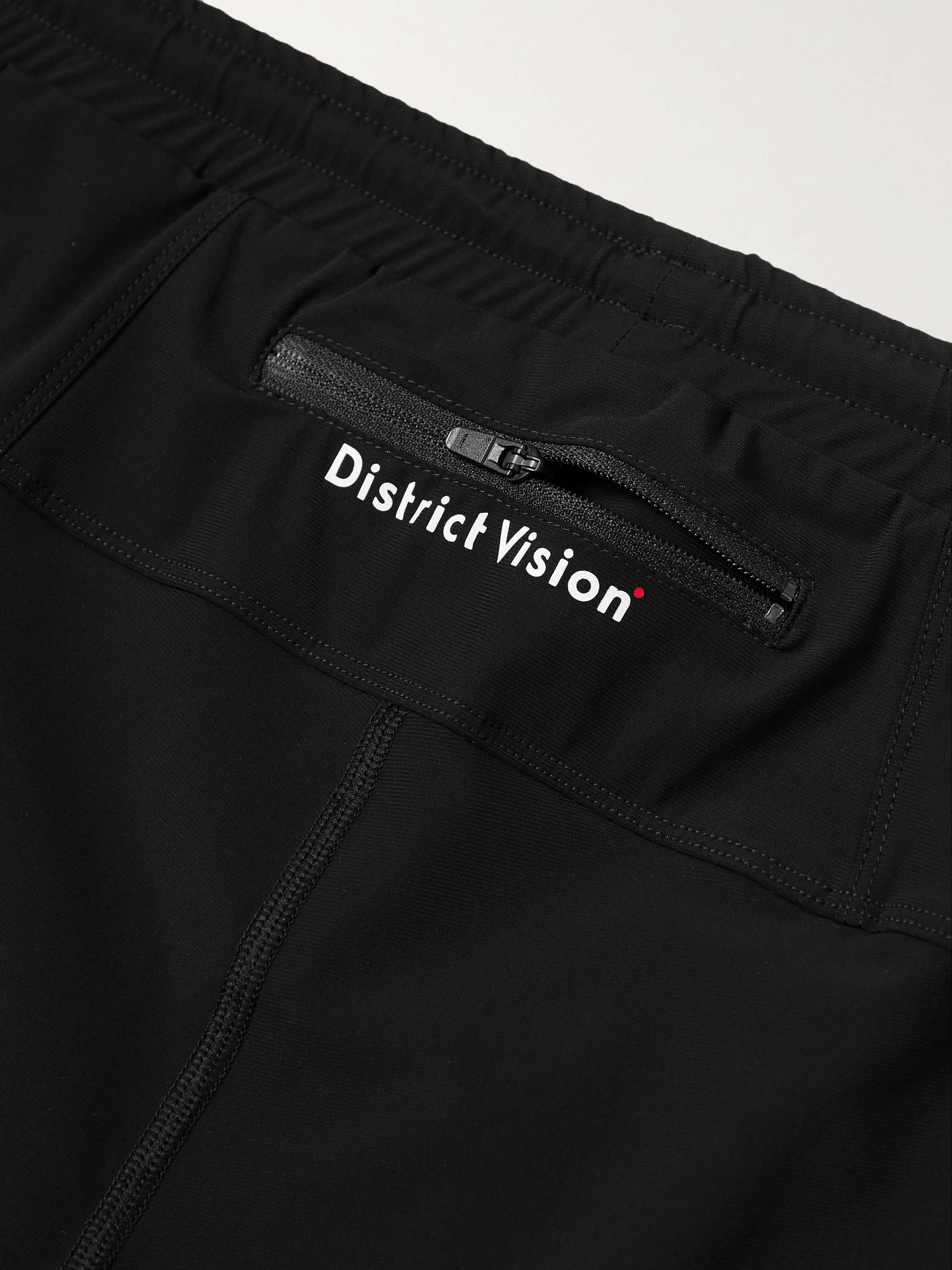 DISTRICT VISION TomTom Speed Tight Stretch Tech-Shell Running Shorts
