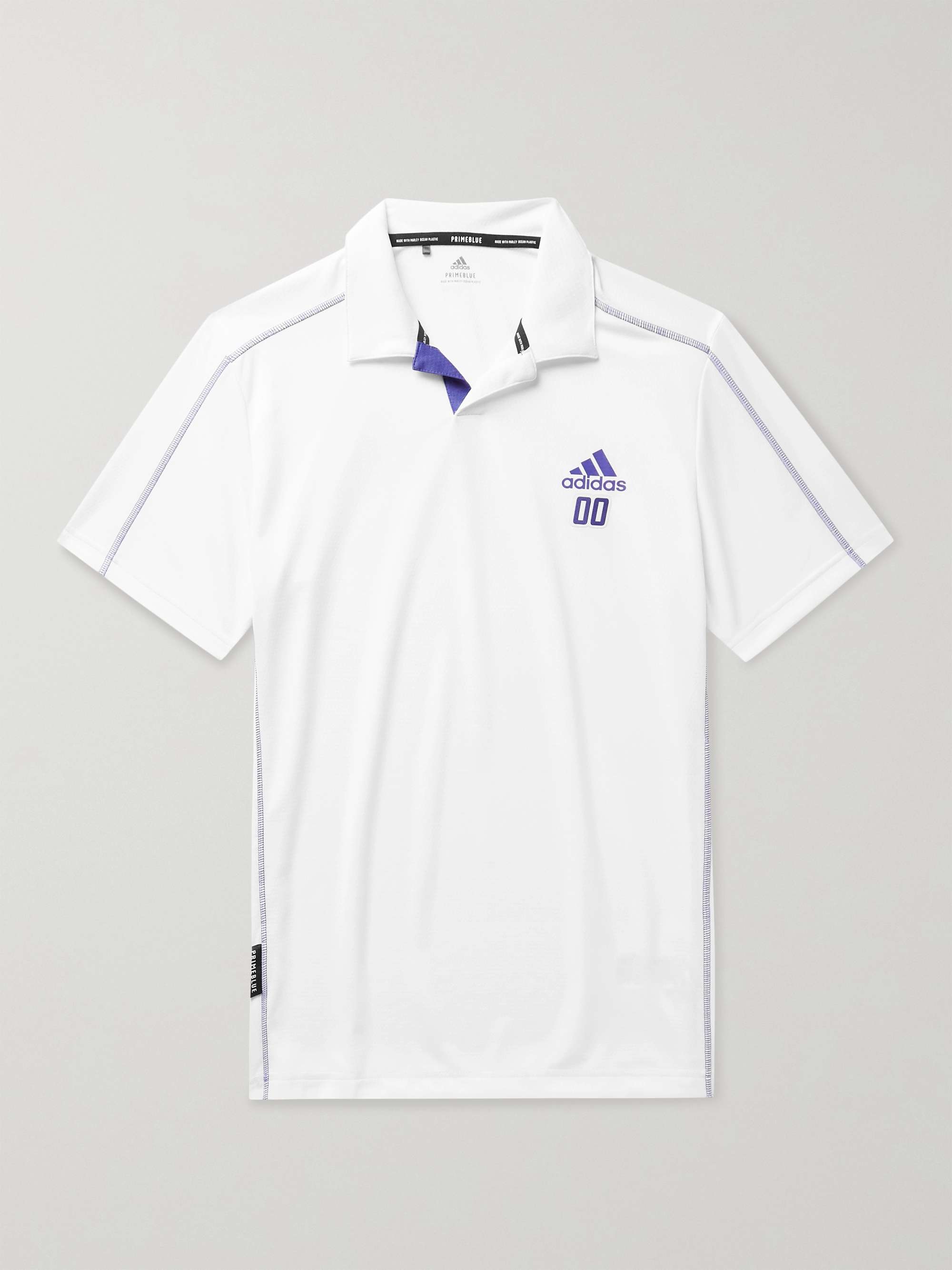 ADIDAS GOLF HEAT.RDY Recycled Primeblue Mesh Golf Polo Shirt
