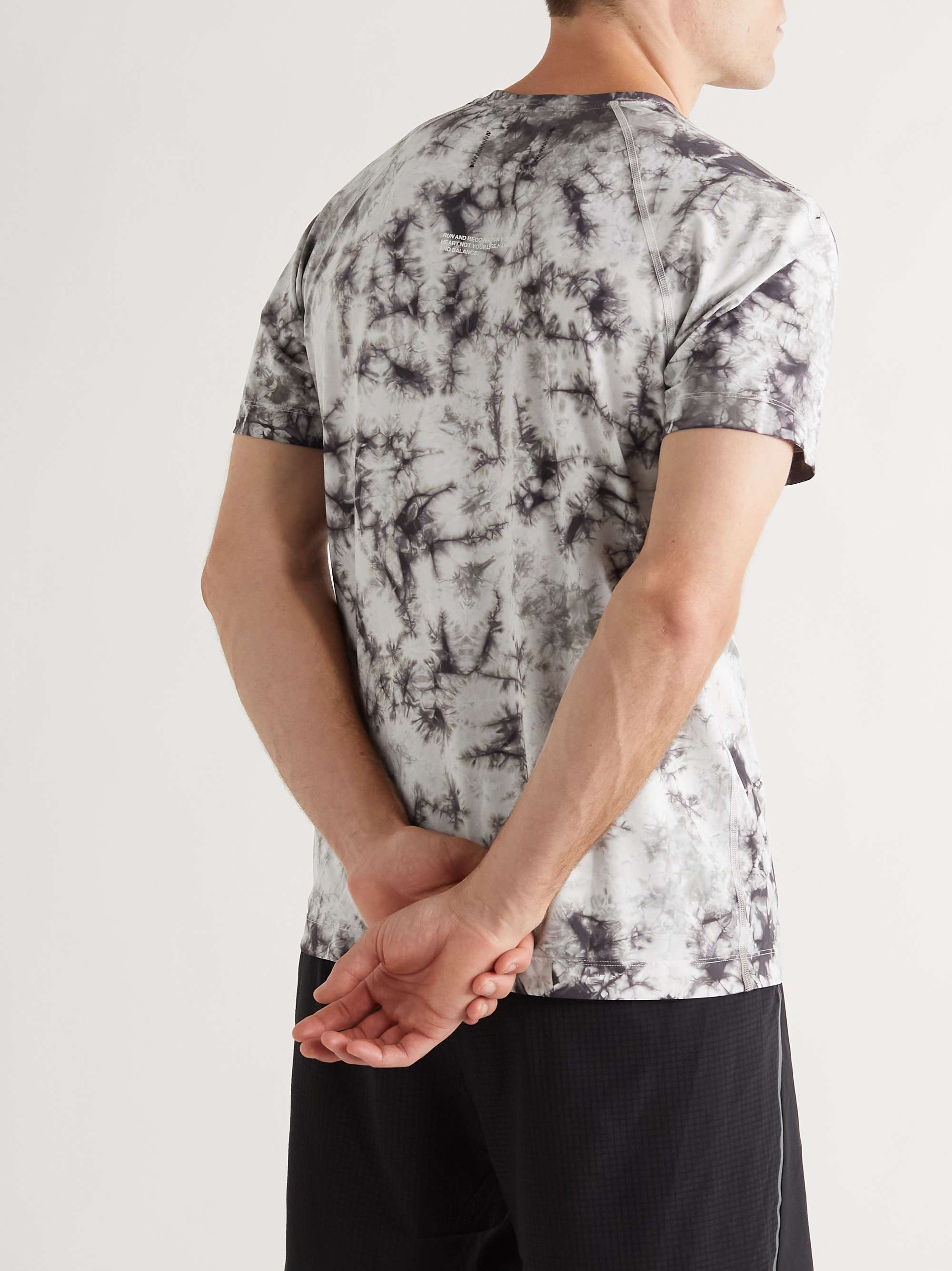 REIGNING CHAMP + Ryan Willms Printed Tie-Dyed Stretch-Jersey T-Shirt