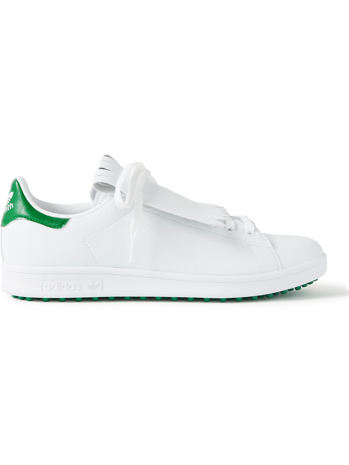 Adidas Golf Stan Smith Special Edition Primegreen And Faux Leather Spikeless Golf Shoes In White