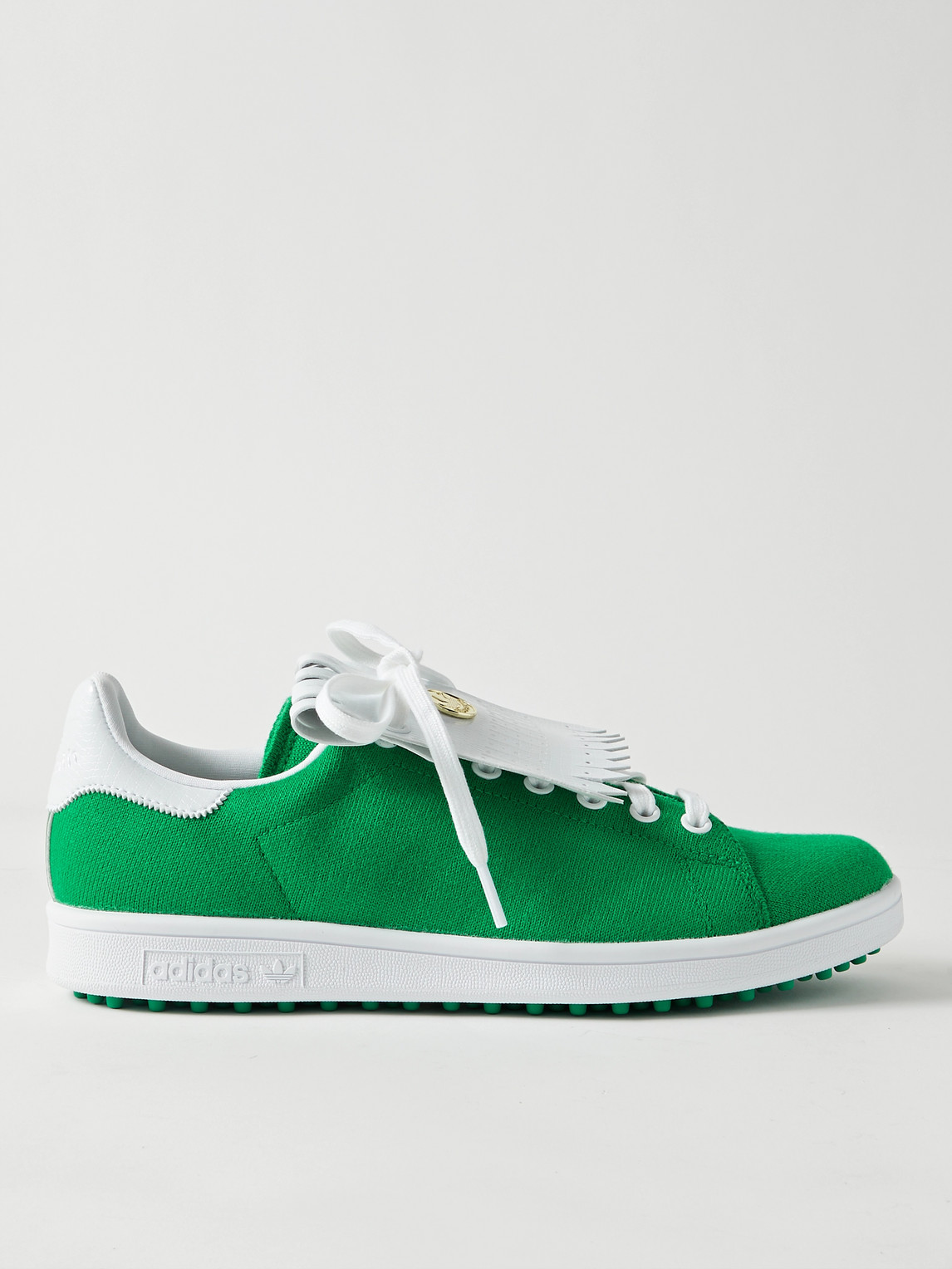 Adidas Golf Stan Smith Limited Edition Primegreen And Faux Leather Spikeless Golf Shoes In Green