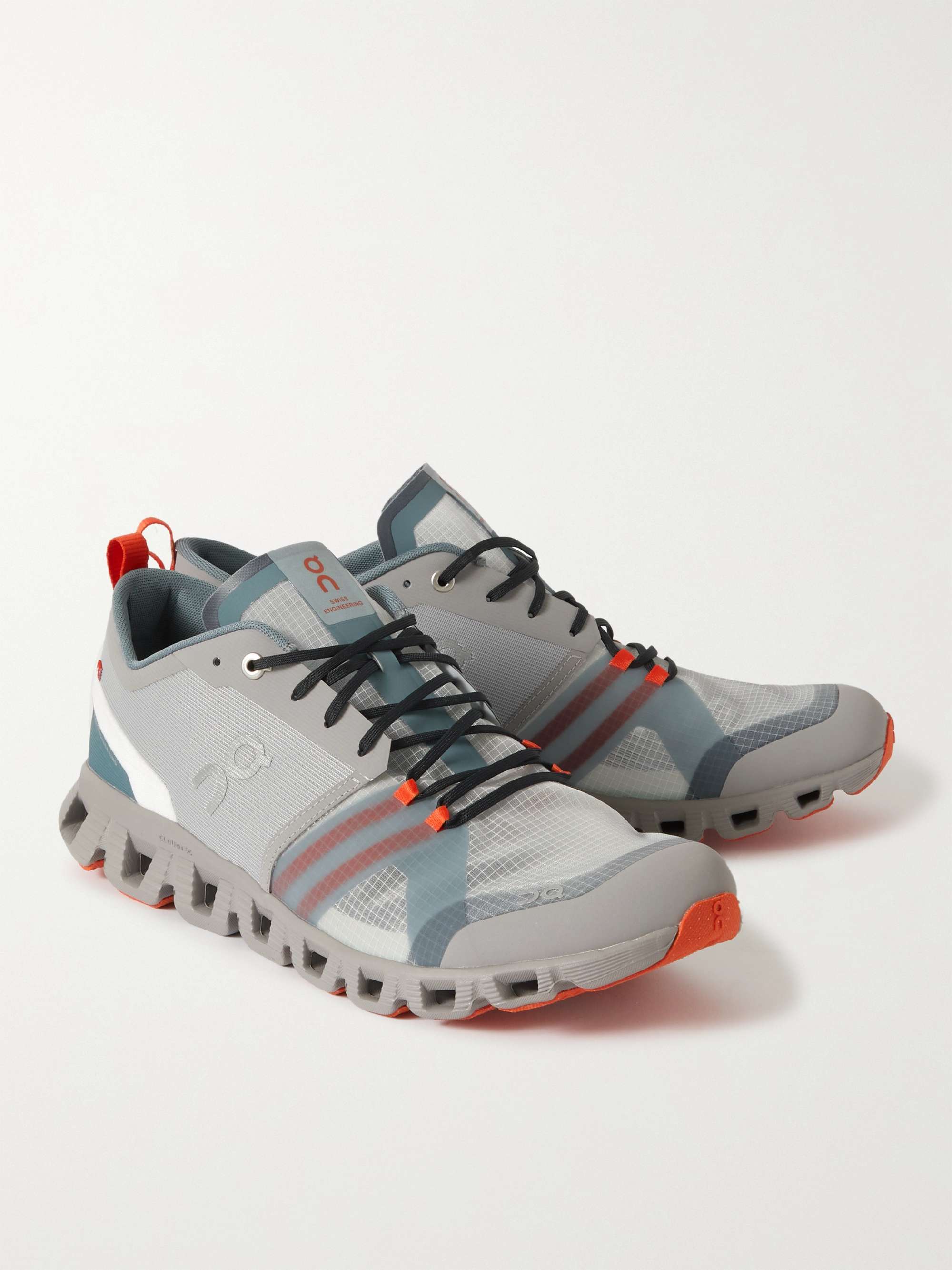 ON Cloud Shift Rubber-Trimmed Recycled Mesh and Ripstop Sneakers
