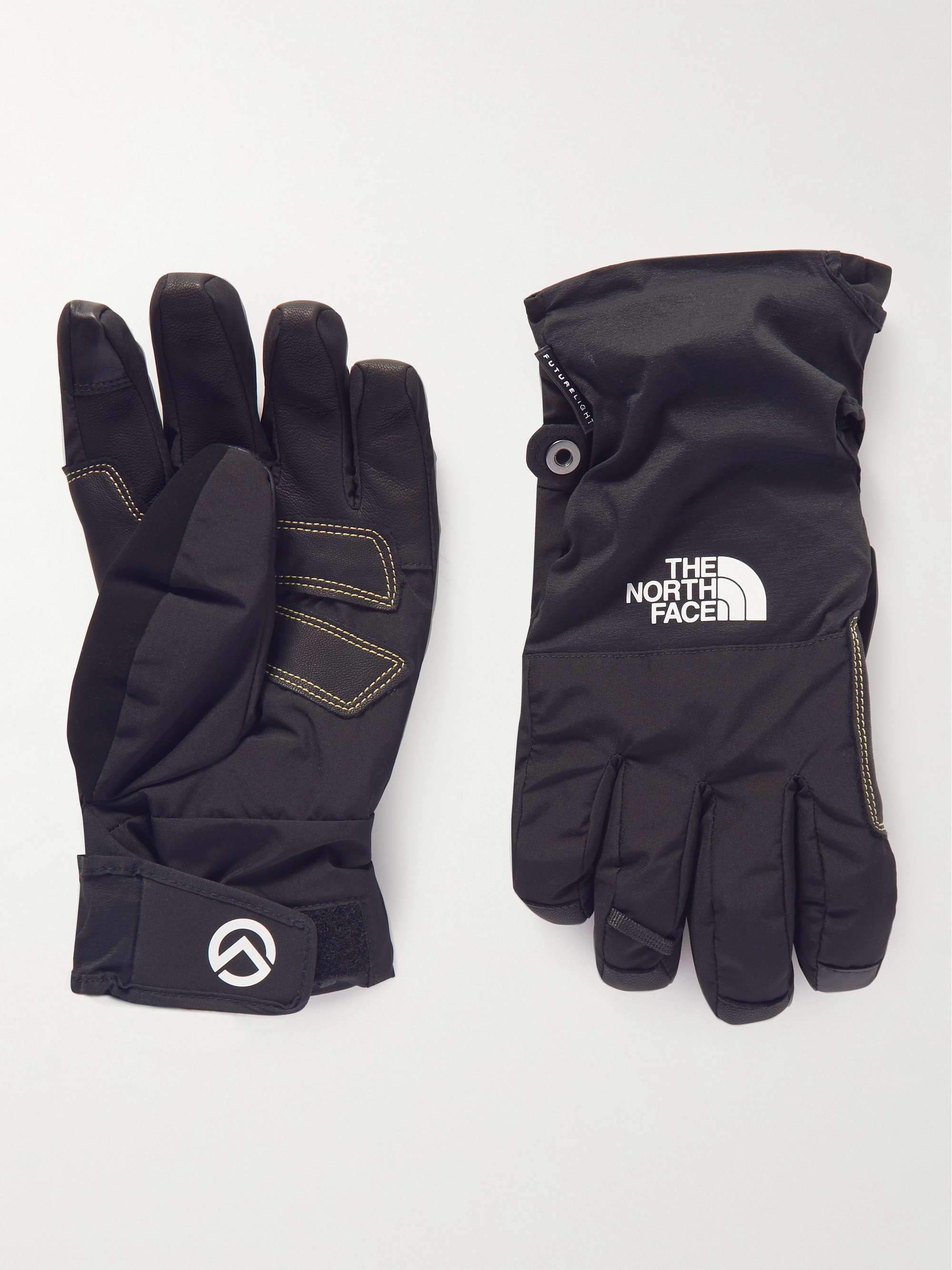 THE NORTH FACE Lunag Ri FUTURELIGHT Faux Leather-Trimmed Recycled Shell Gloves