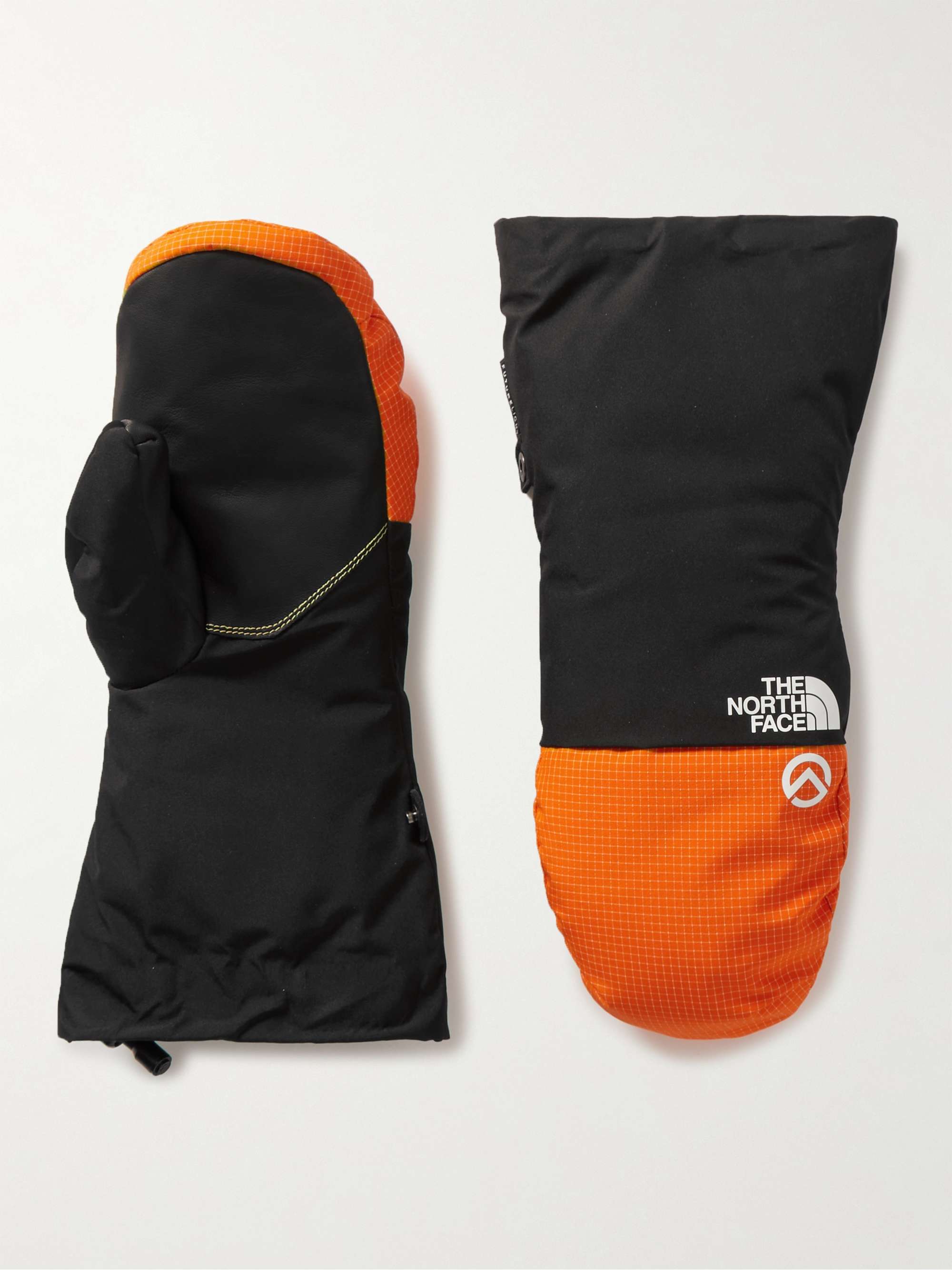 THE NORTH FACE Summit Lupghar Leather-Trimmed FUTURELIGHT Down Mittens
