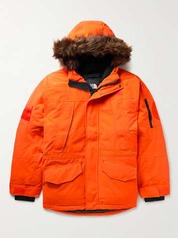 THE NORTH FACE Expedition McMurdo Faux Fur-Trimmed DryVent Hooded Down Parka