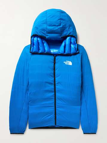 THE NORTH FACE Summit L3 50/50 Quilted Nylon-Ripstop Hooded Down Jacket