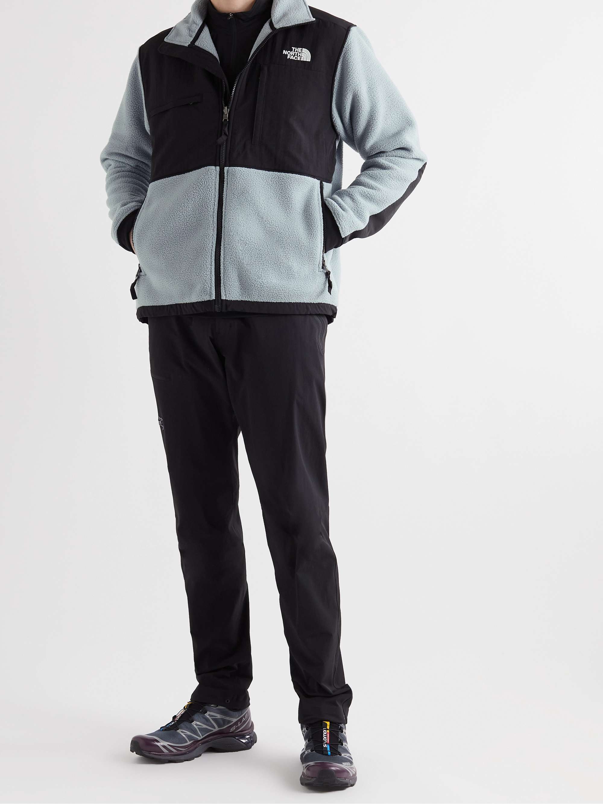 THE NORTH FACE Denali 2 Logo-Embroidered Shell and Fleece Zip-Up Jacket