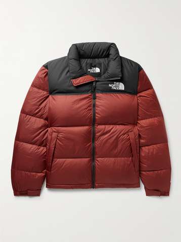 THE NORTH FACE 1996 Retro Nuptse Quilted Two-Tone Ripstop and Shell Down Jacket