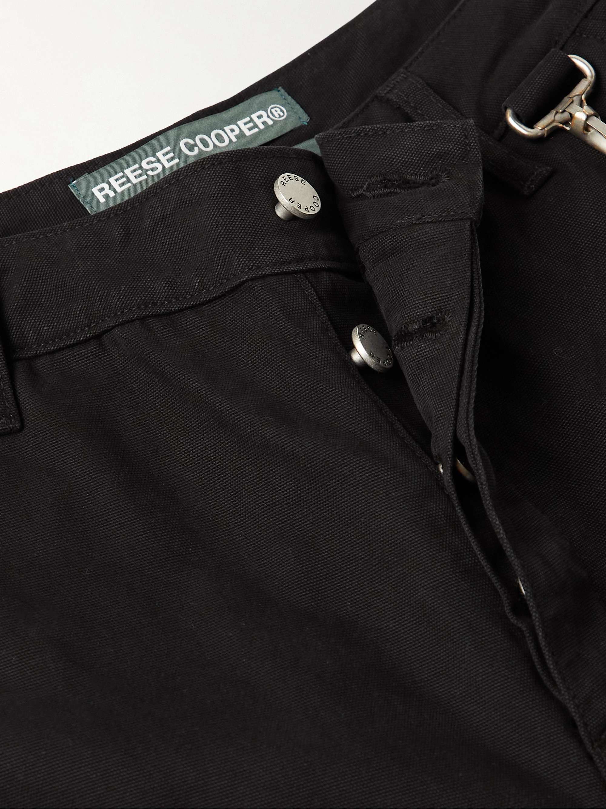 REESE COOPER® Straight-Leg Cotton-Canvas Cargo Trousers