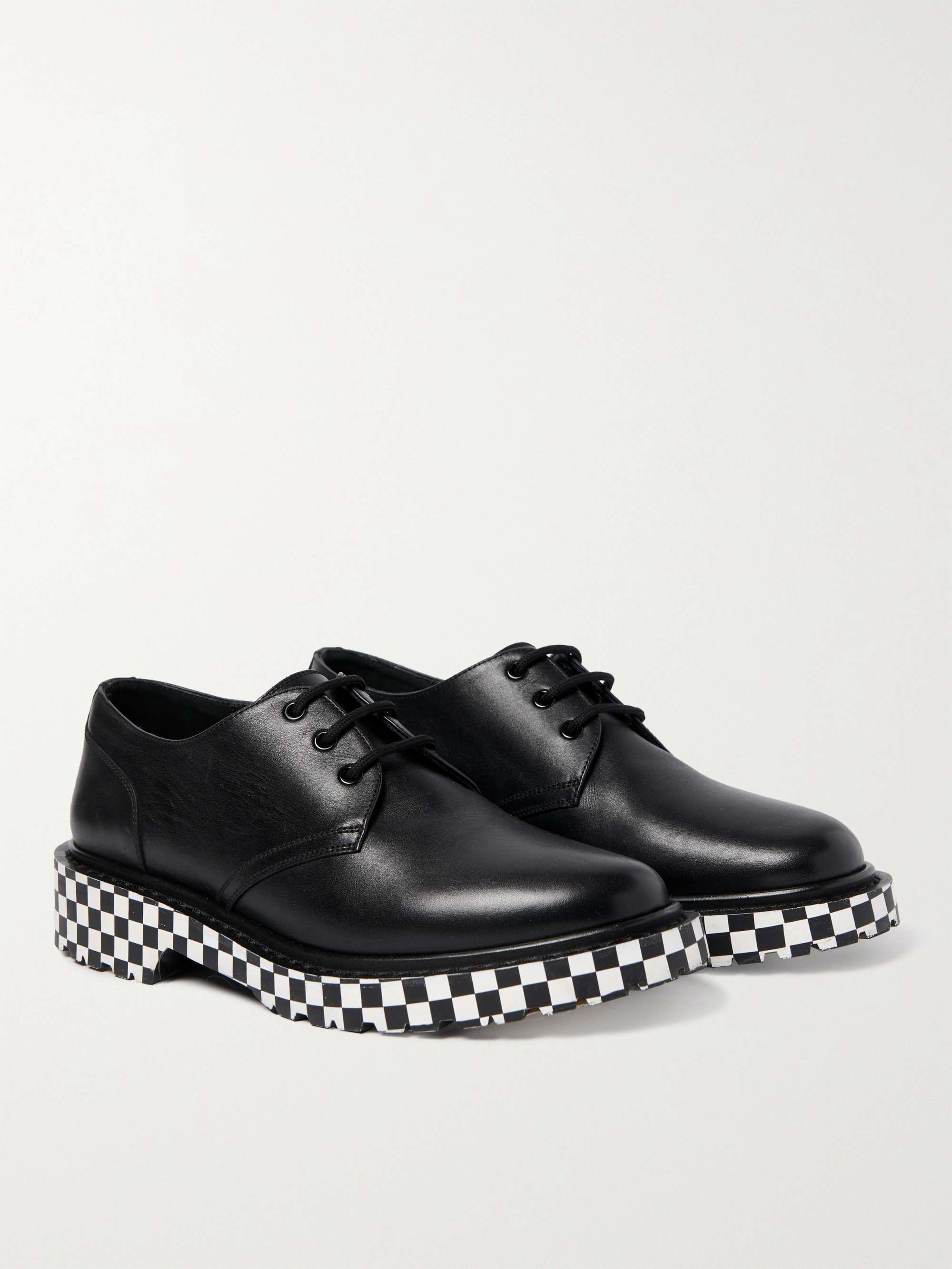 Ranger Printed Leather Derby Shoes