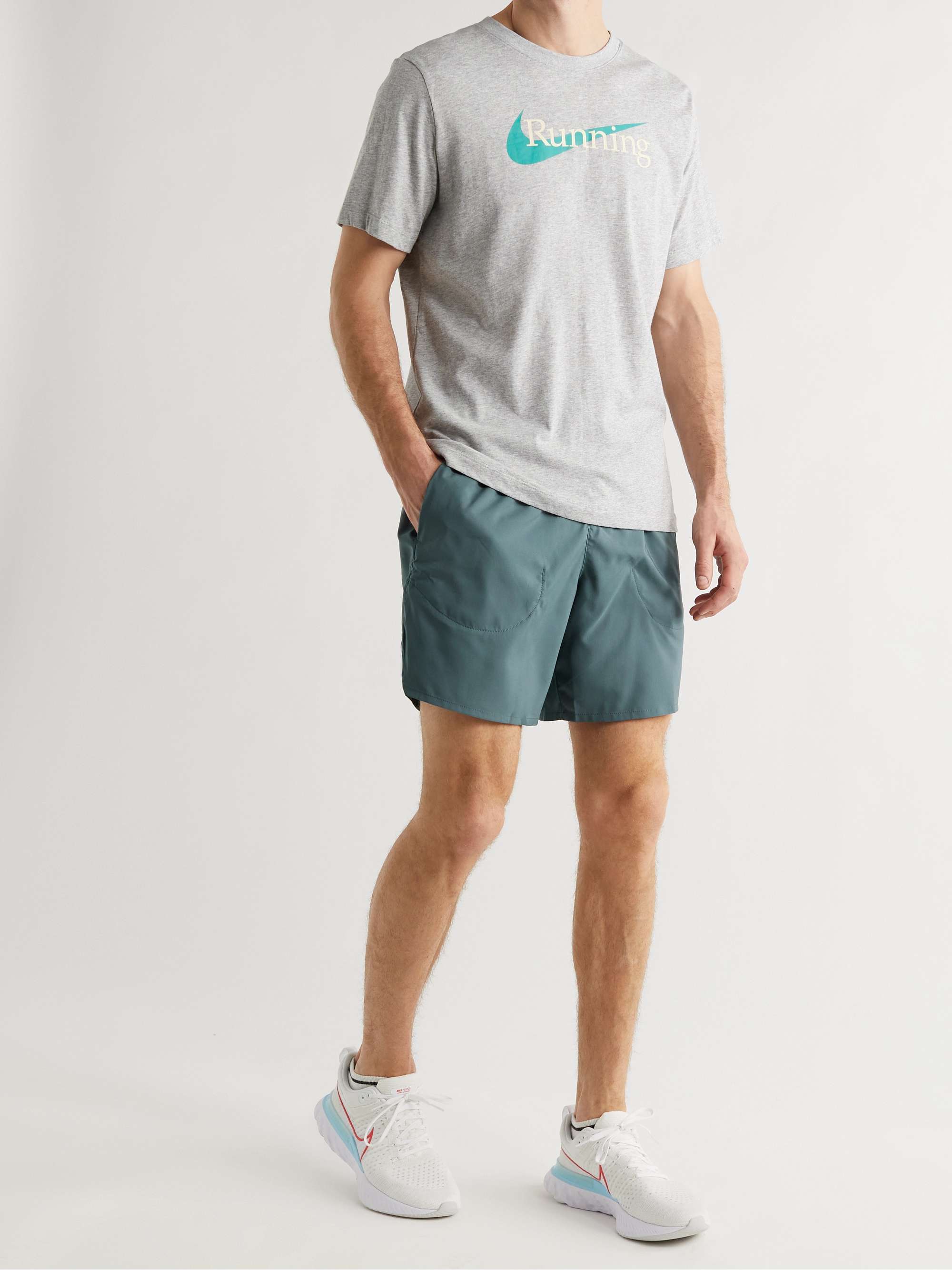 NIKE RUNNING Flex Stride Dri-FIT Stretch-Shell Shorts