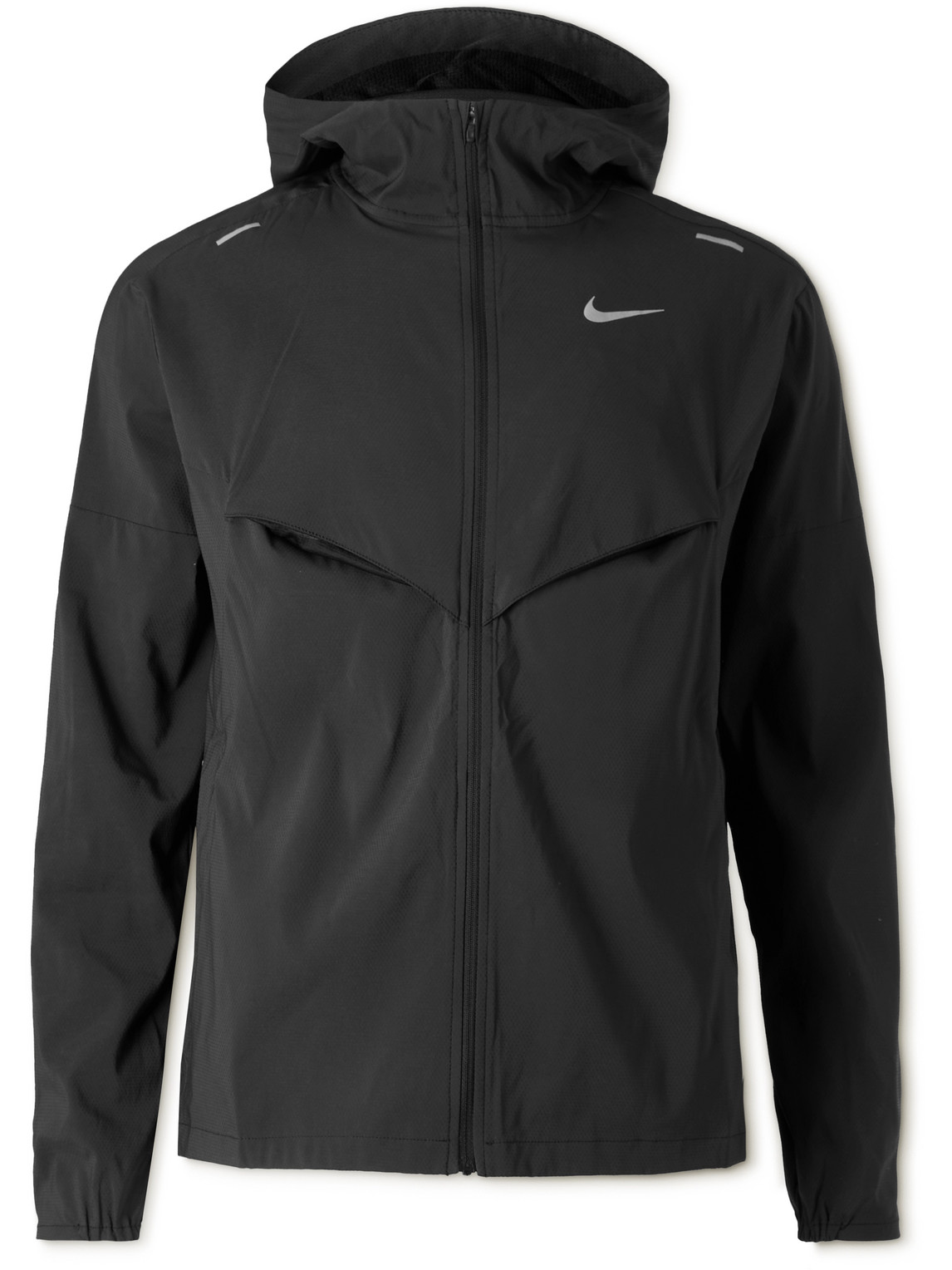 NIKE PACKABLE WINDRUNNER STRETCH-SHELL HOODED JACKET