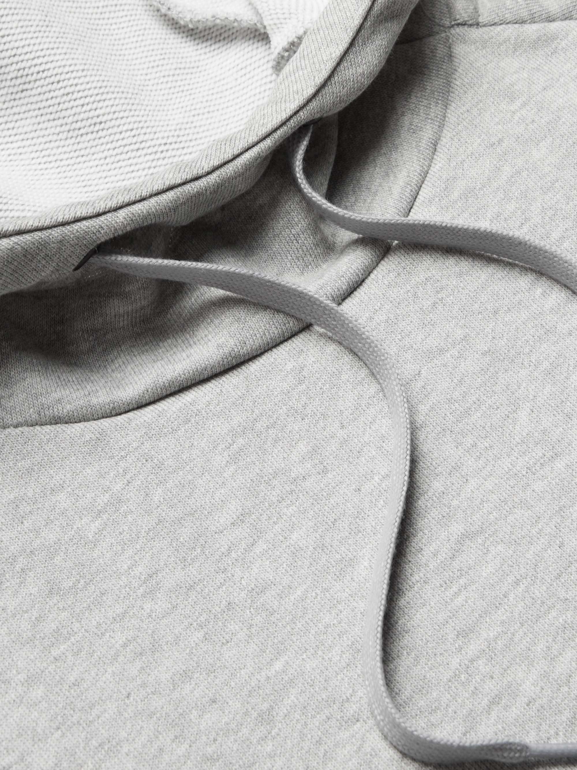 NIKE TRAINING Logo-Print Dri-FIT Cotton-Blend Jersey Hoodie
