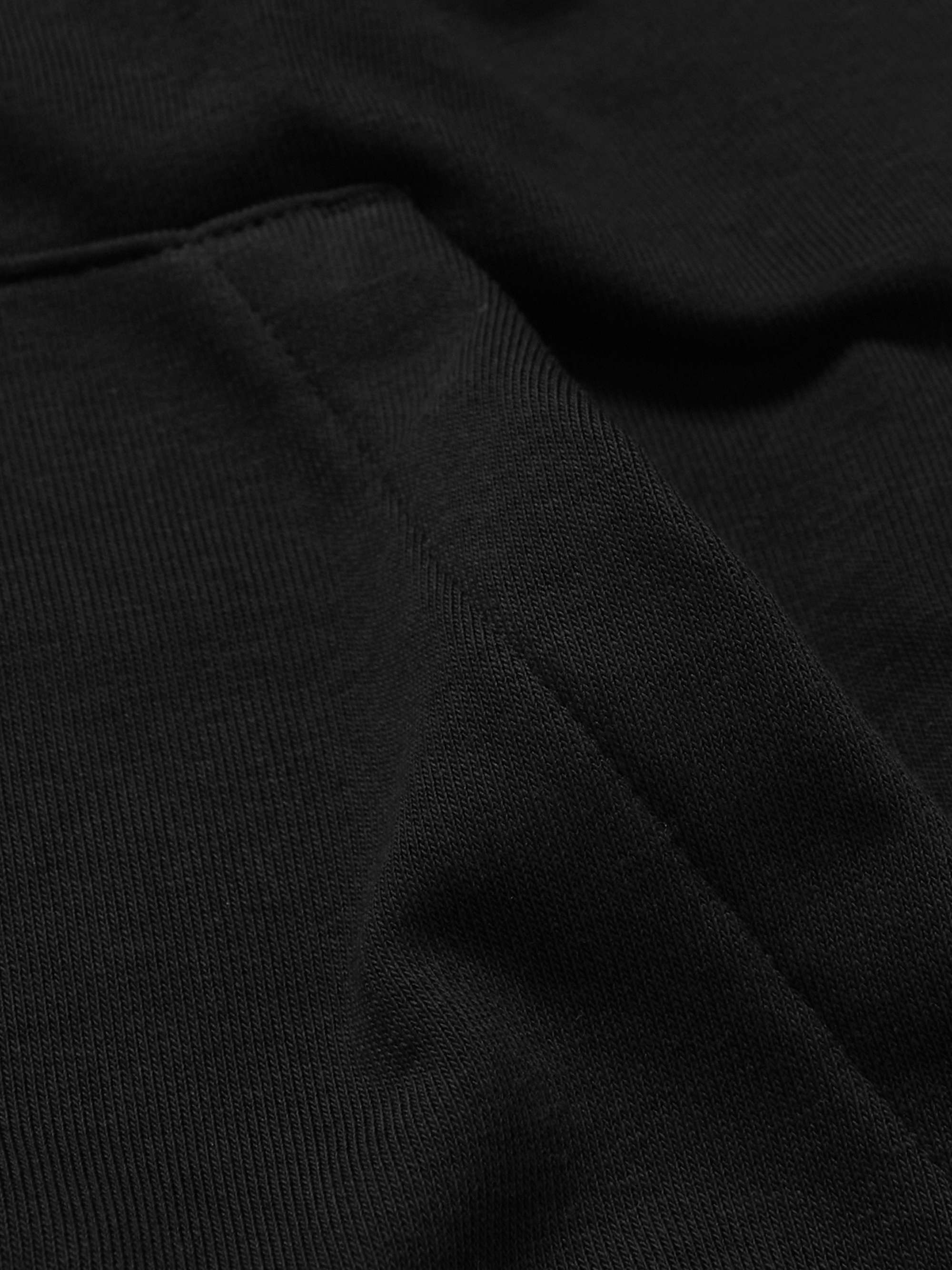 NIKE TRAINING Logo-Print Dri-FIT Cotton-Blend Jersey Zip-Up Hoodie