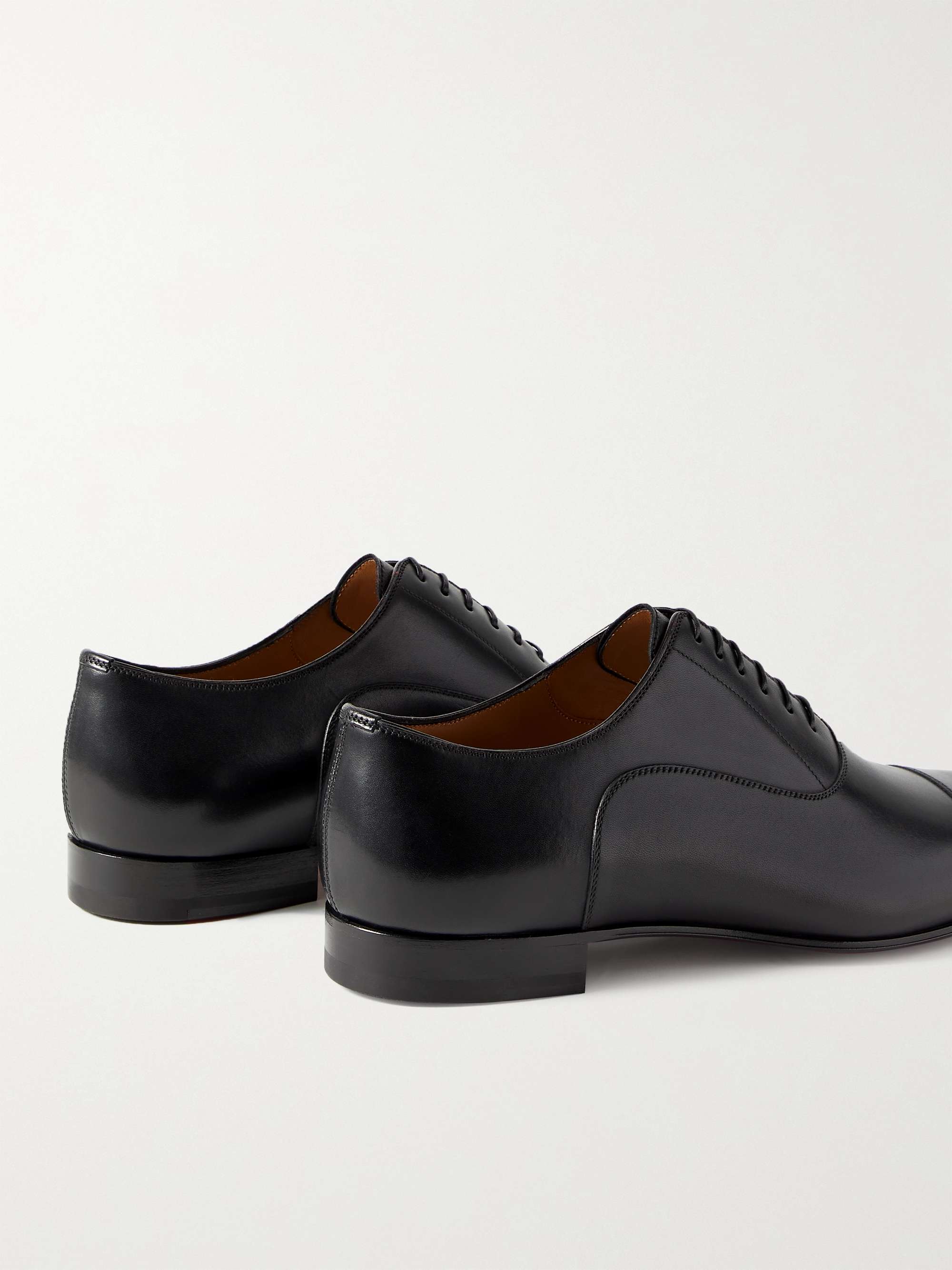 CHRISTIAN LOUBOUTIN Greggo Leather Oxford Shoes