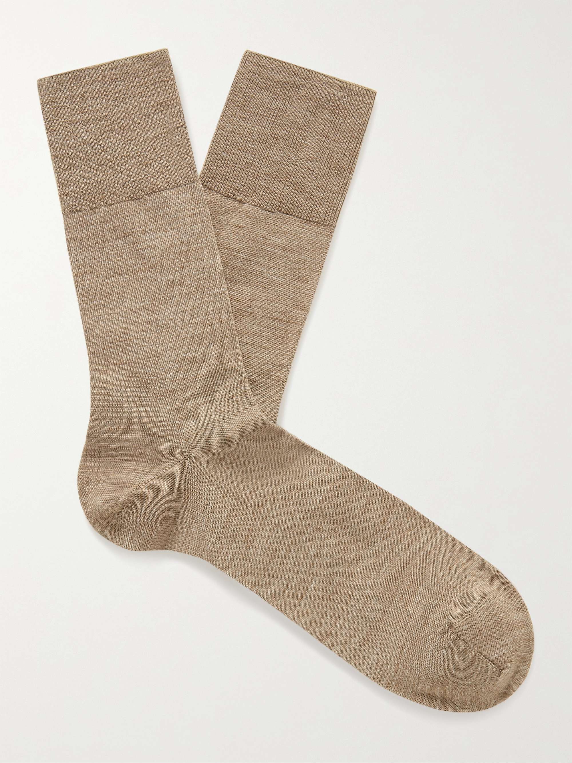 FALKE Airport Virgin Wool-Blend Socks