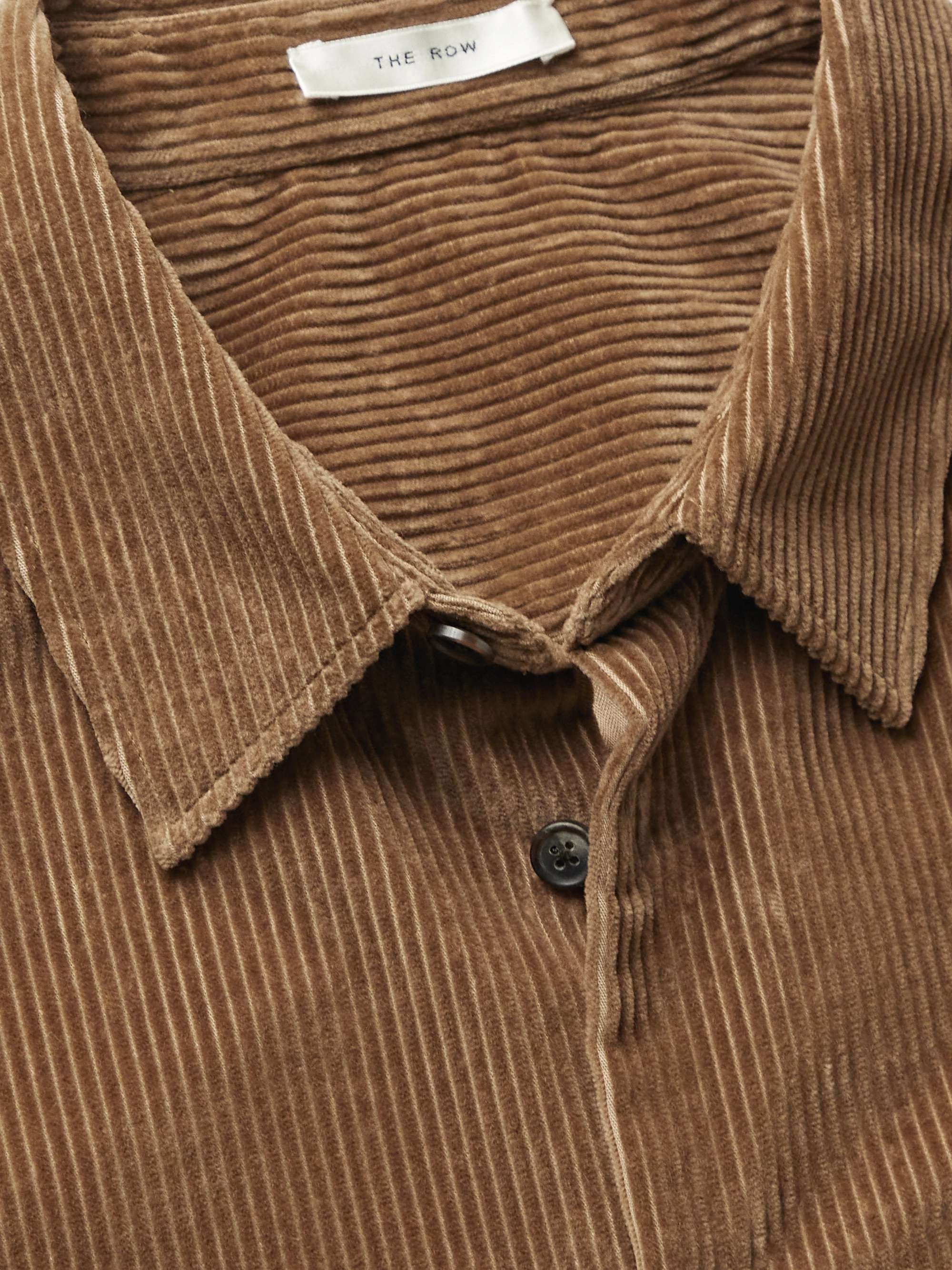 THE ROW Beto Cotton-Corduroy Shirt