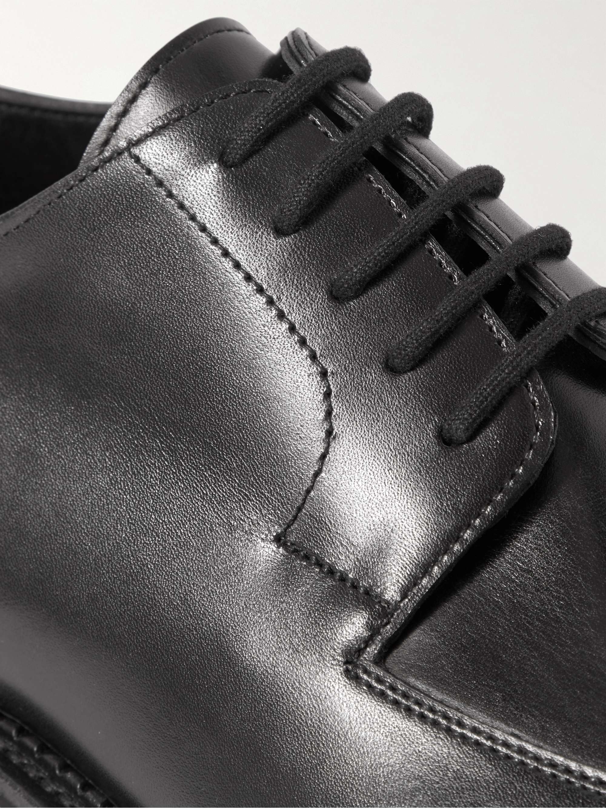 JOHN LOBB Hardington Polished-Leather Derby Shoes