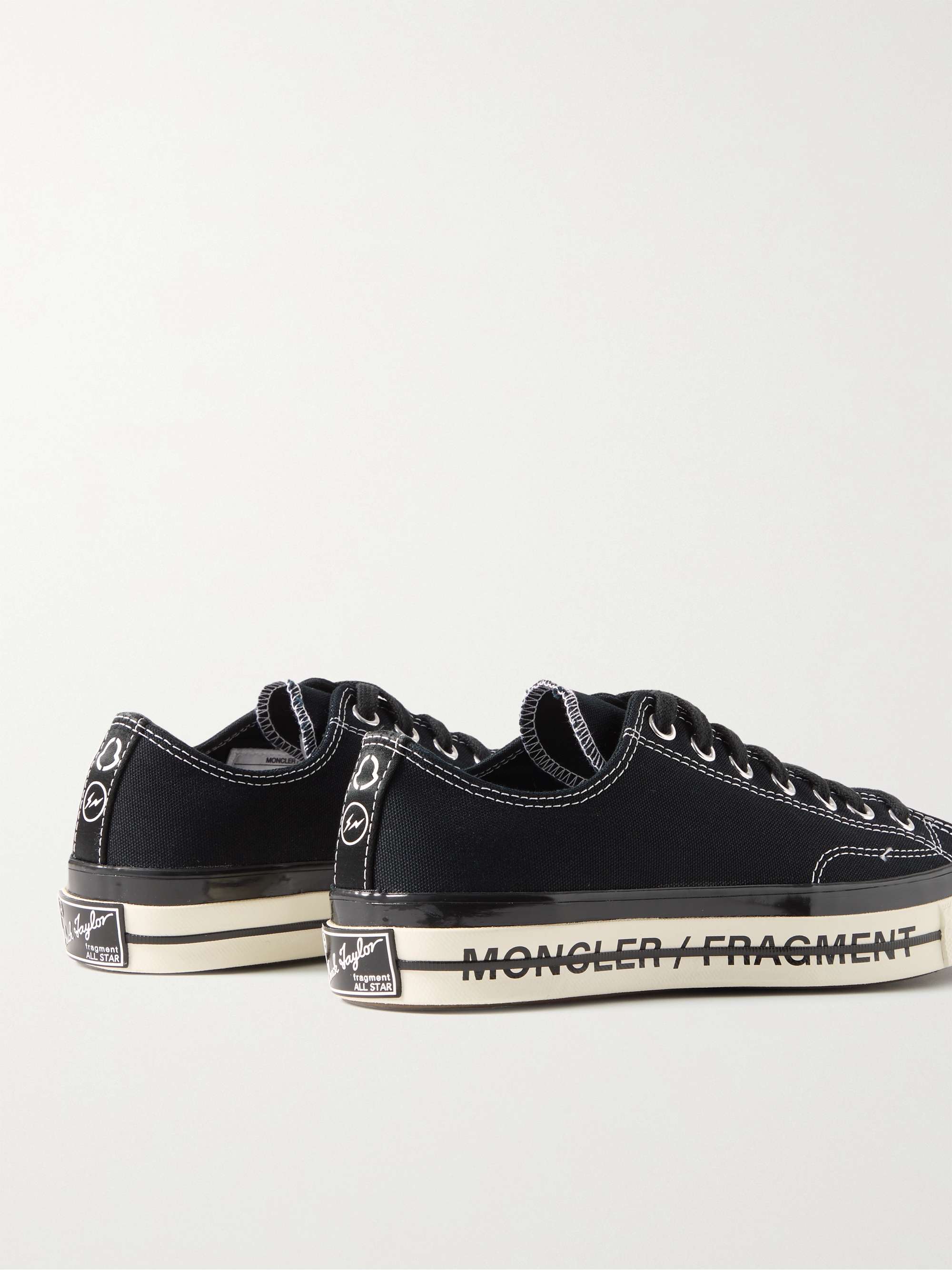 MONCLER + Converse 7 Moncler Fragment Fraylor III Canvas Sneakers