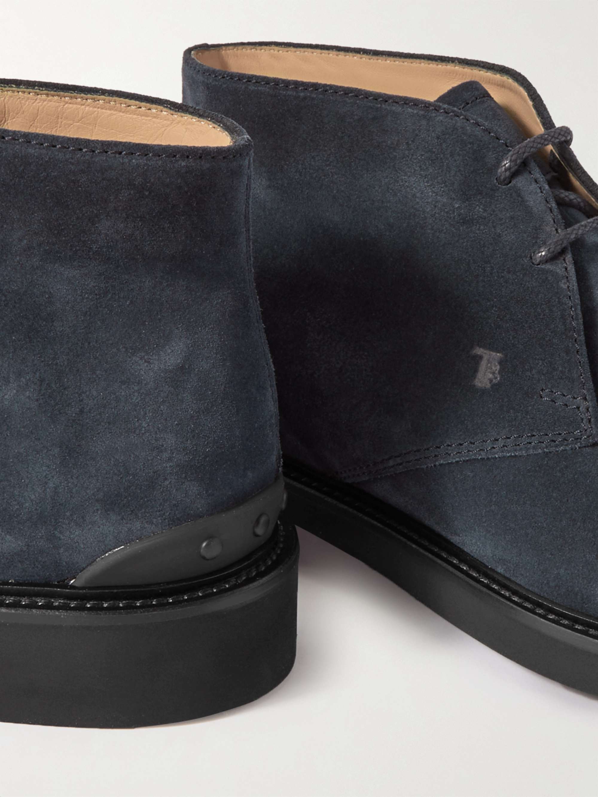 TOD'S Gommino Suede Chukka Boots