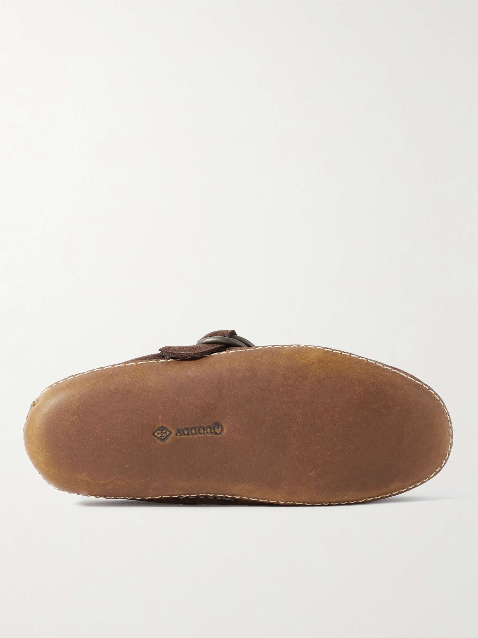 QUODDY Legacy Suede Slippers