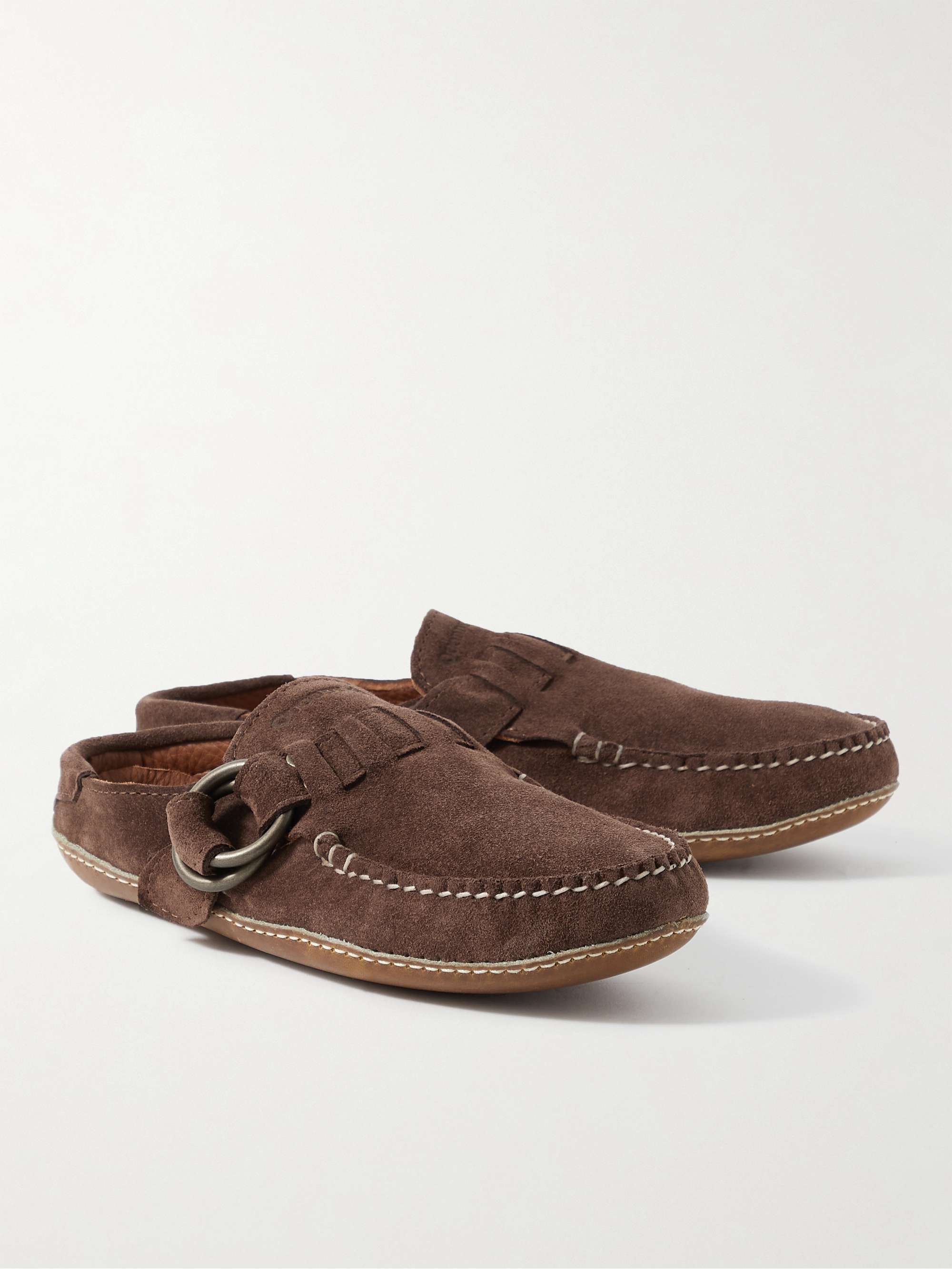 QUODDY Legacy Suede Slippers