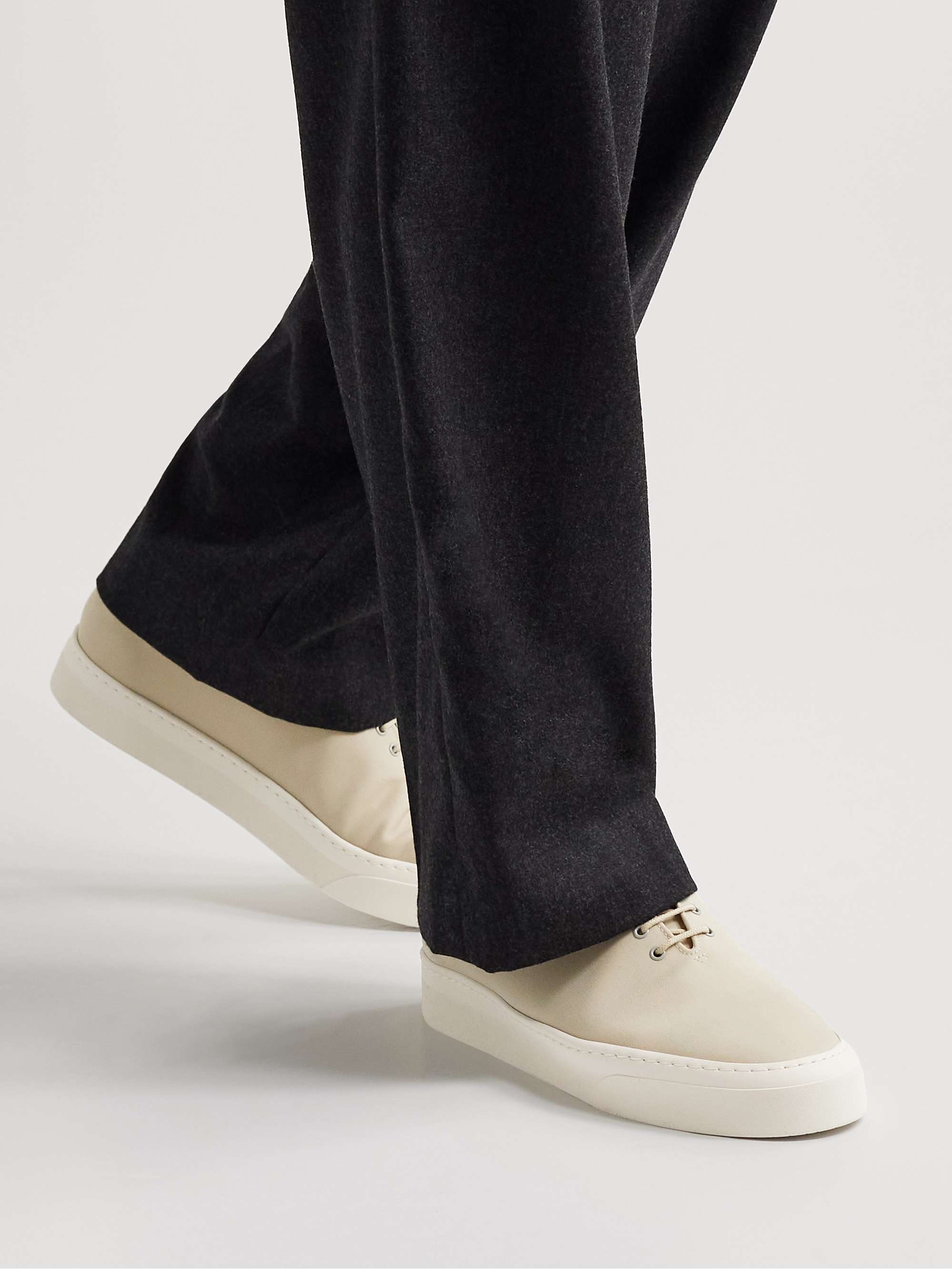 THE ROW Dean Cotton-Canvas Sneakers
