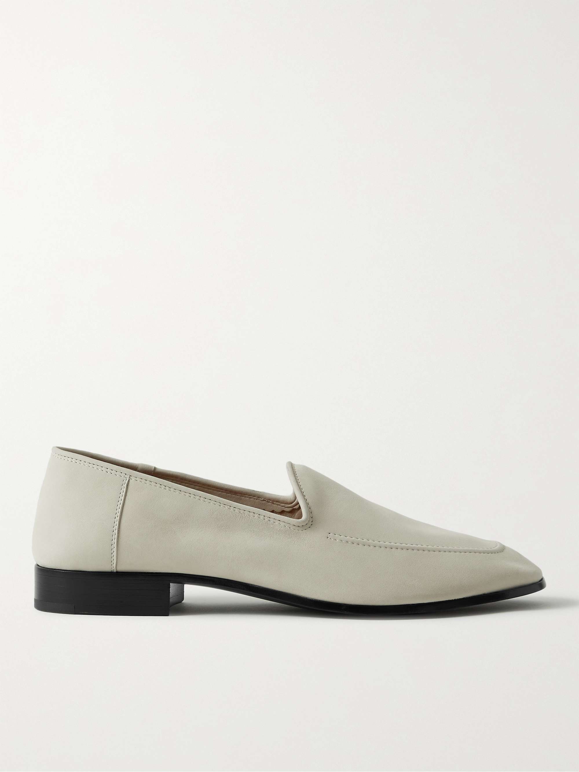 THE ROW Nubuck Loafers