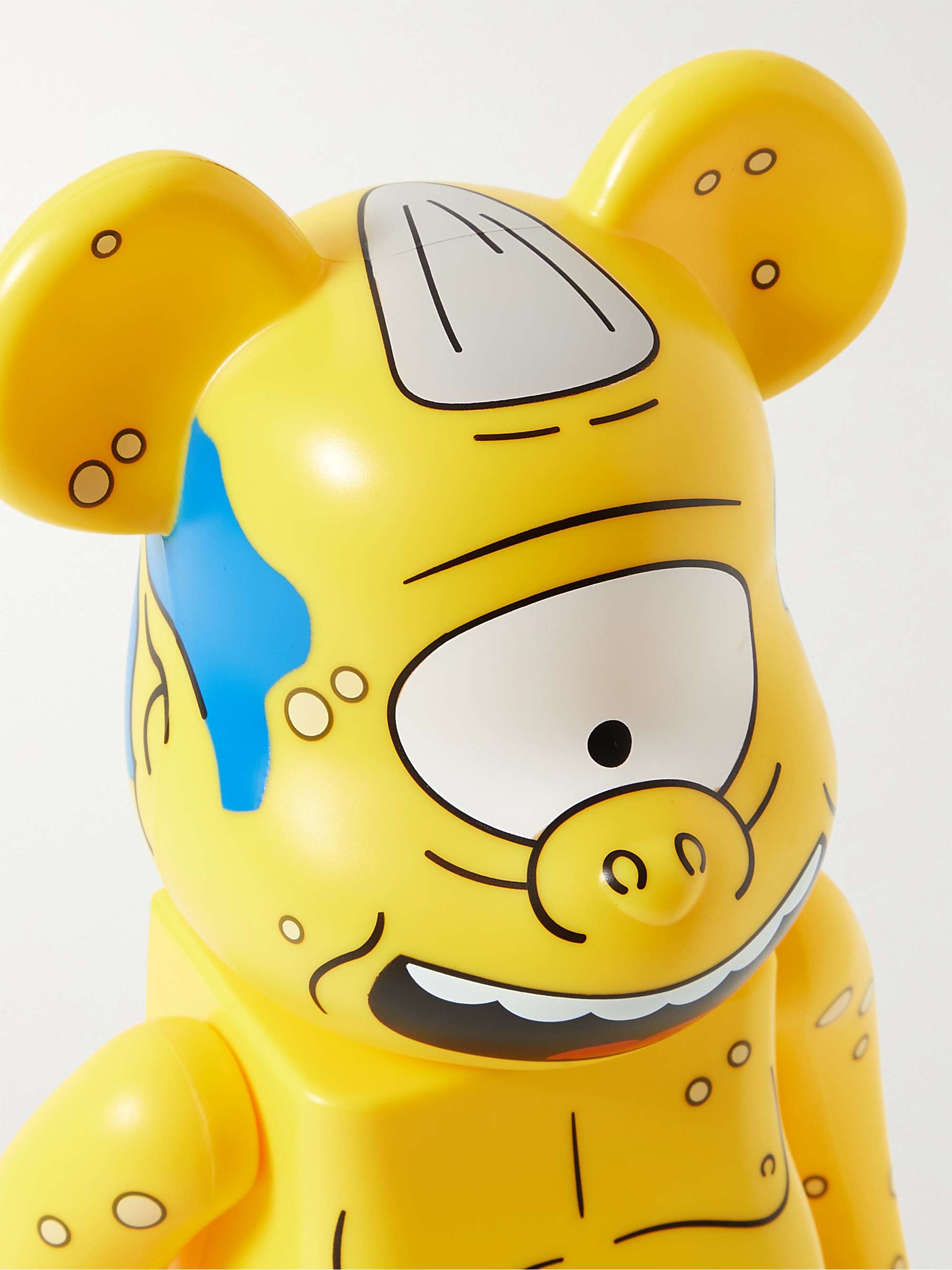 + The Simpsons Cyclops Wiggum 100% + 400% Printed PVC Figurine Set