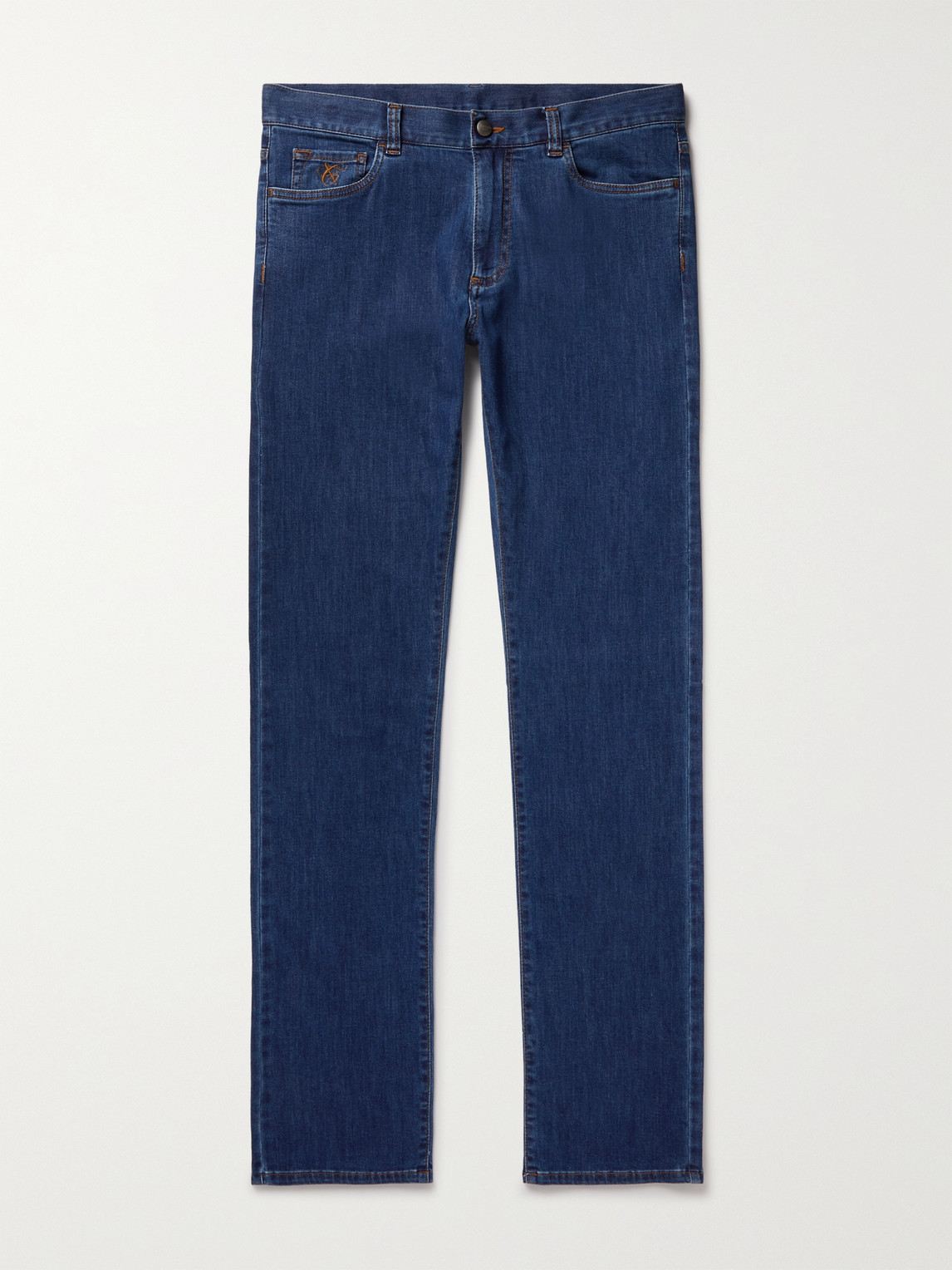 CANALI SLIM-FIT TAPERED JEANS